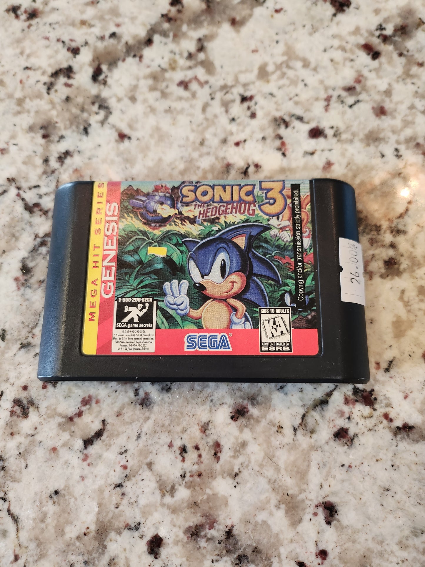 Sonic the hedgehog 3 genesis