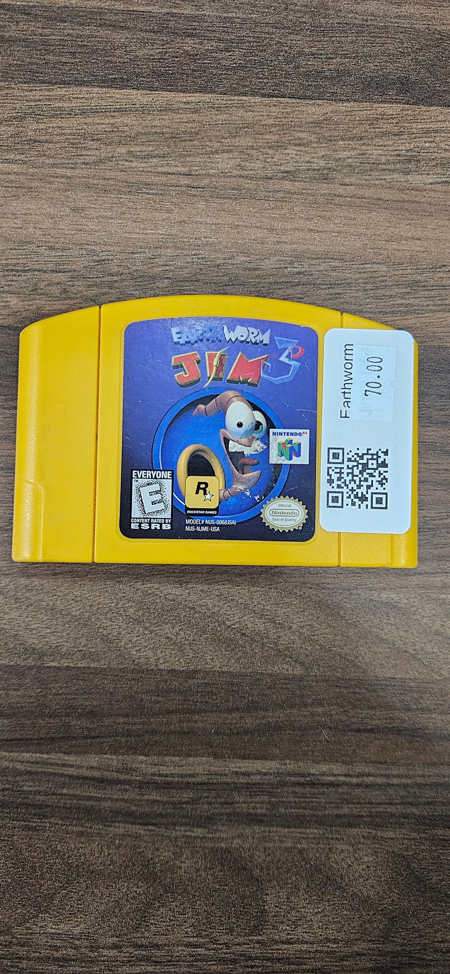 Earthworm Jim 3D N64