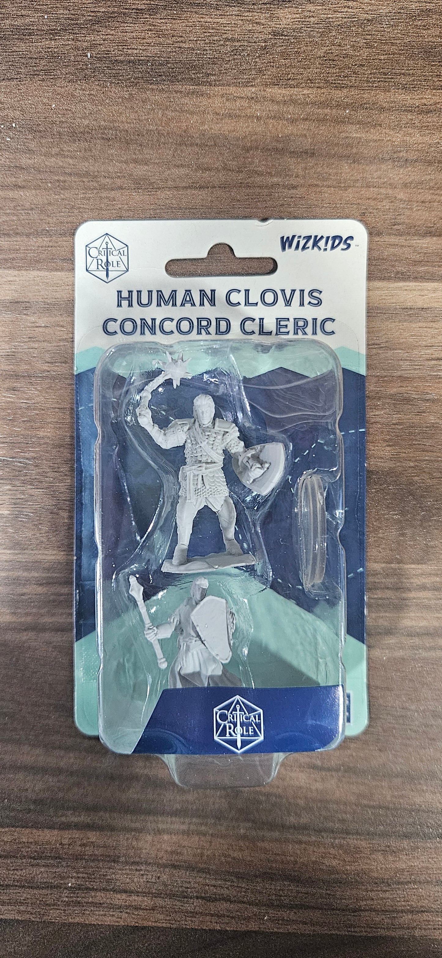 D&D Human Clovis & Concord Cleric Mini