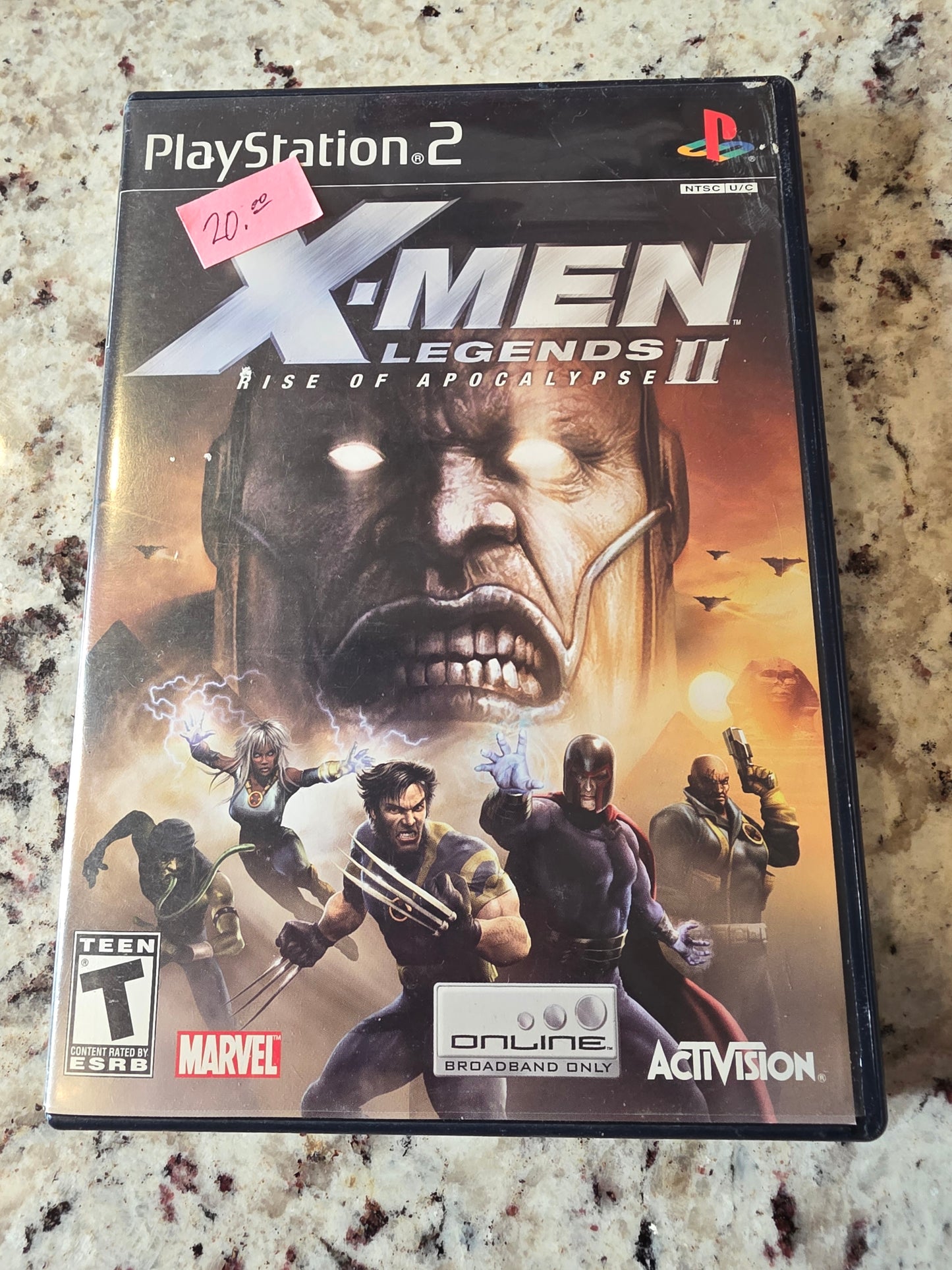 X-men legends 2 rise of apocalypse ps2