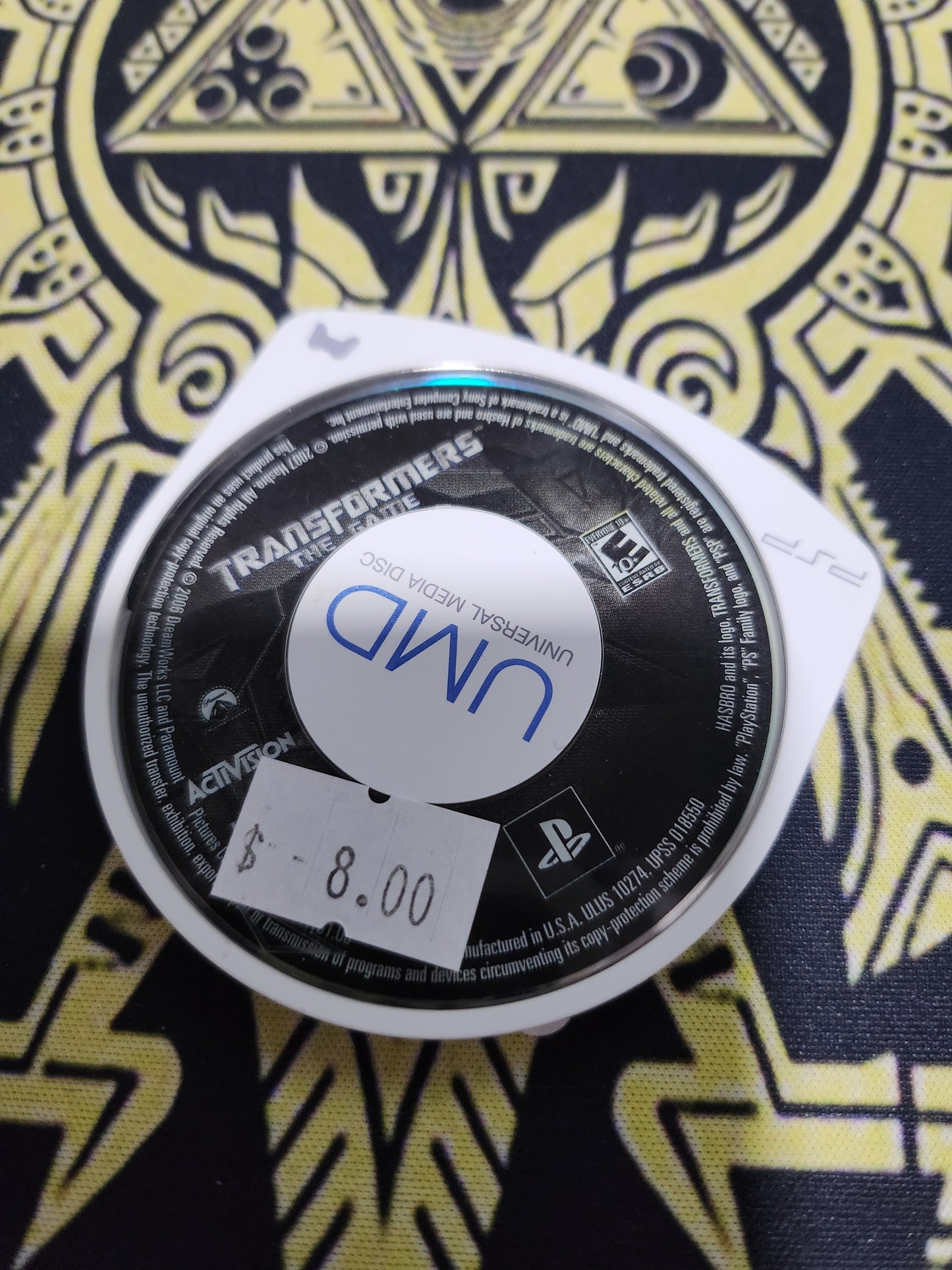 Transformers the game psp