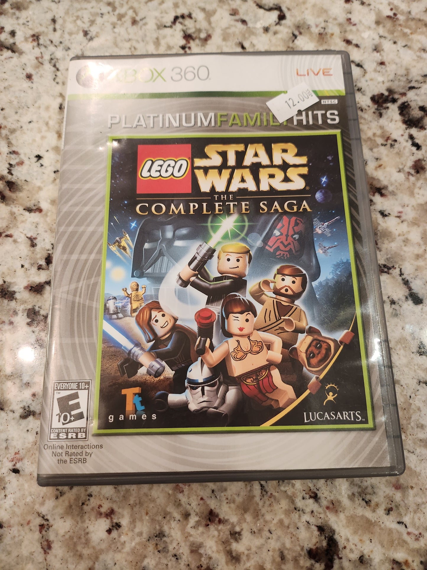 Lego star wars the complete saga 360 platinum family hits