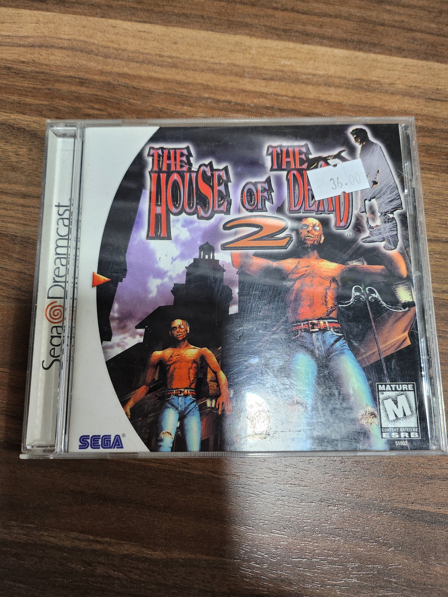 The house of the dead 2 dreamcast