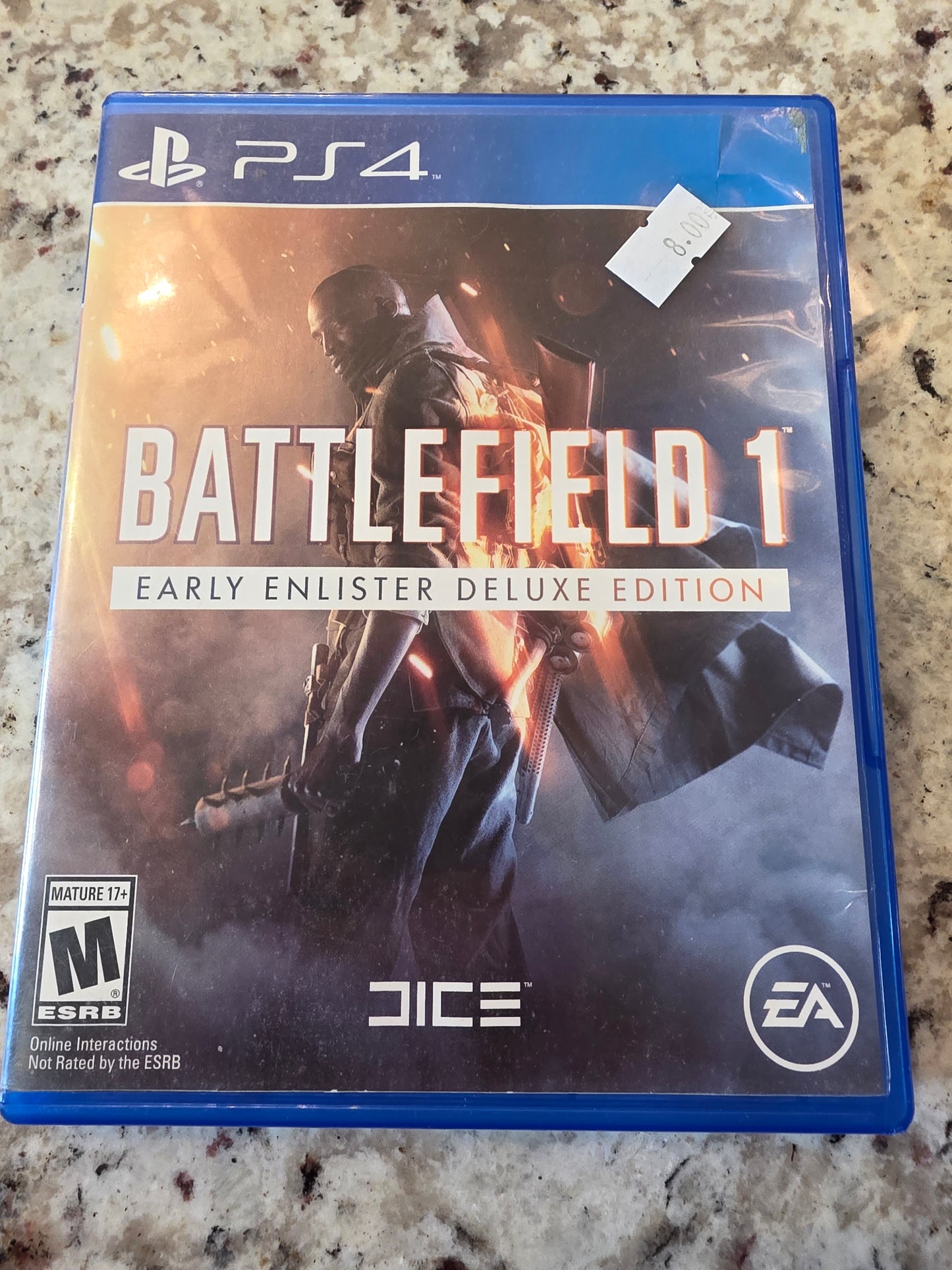Battlefield 1 early enlisted deluxe edition ps4