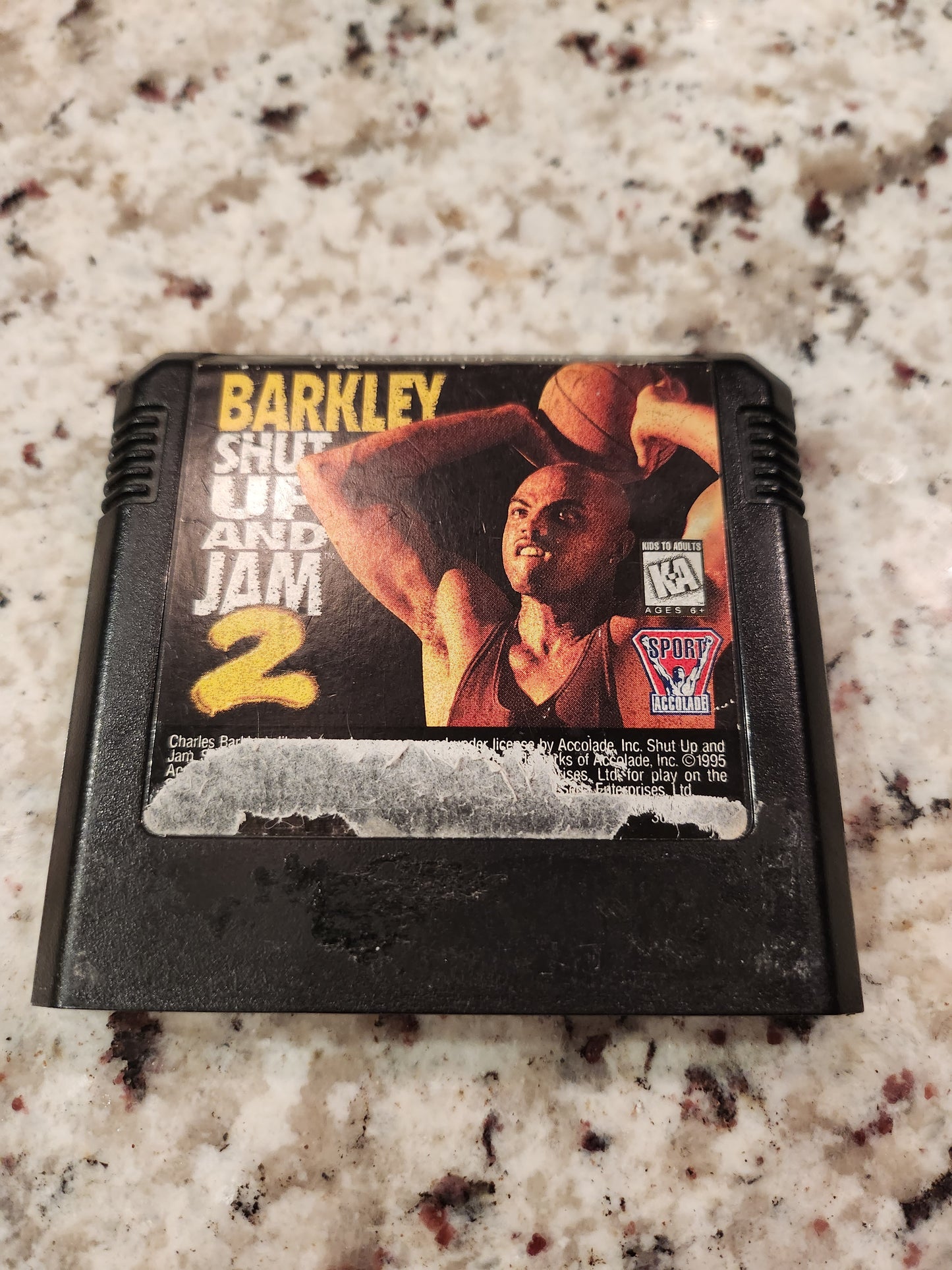 Barkley shut up and jam 2 genesis cosmetic flaws