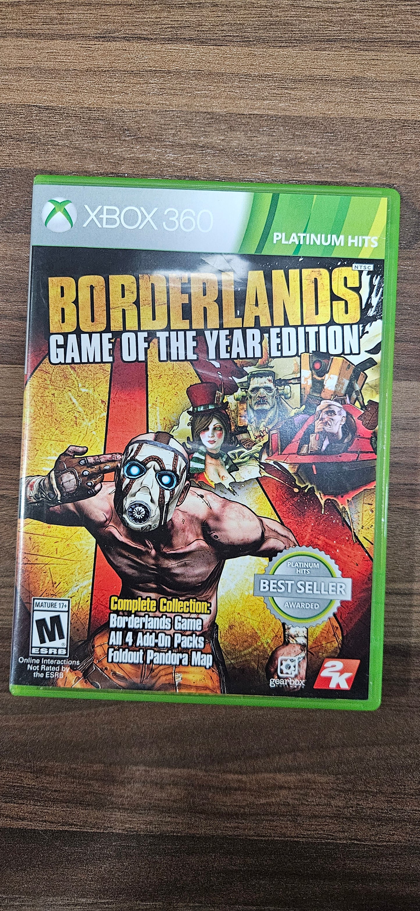 Borderlands Game of the Year Edition Platinum Edition