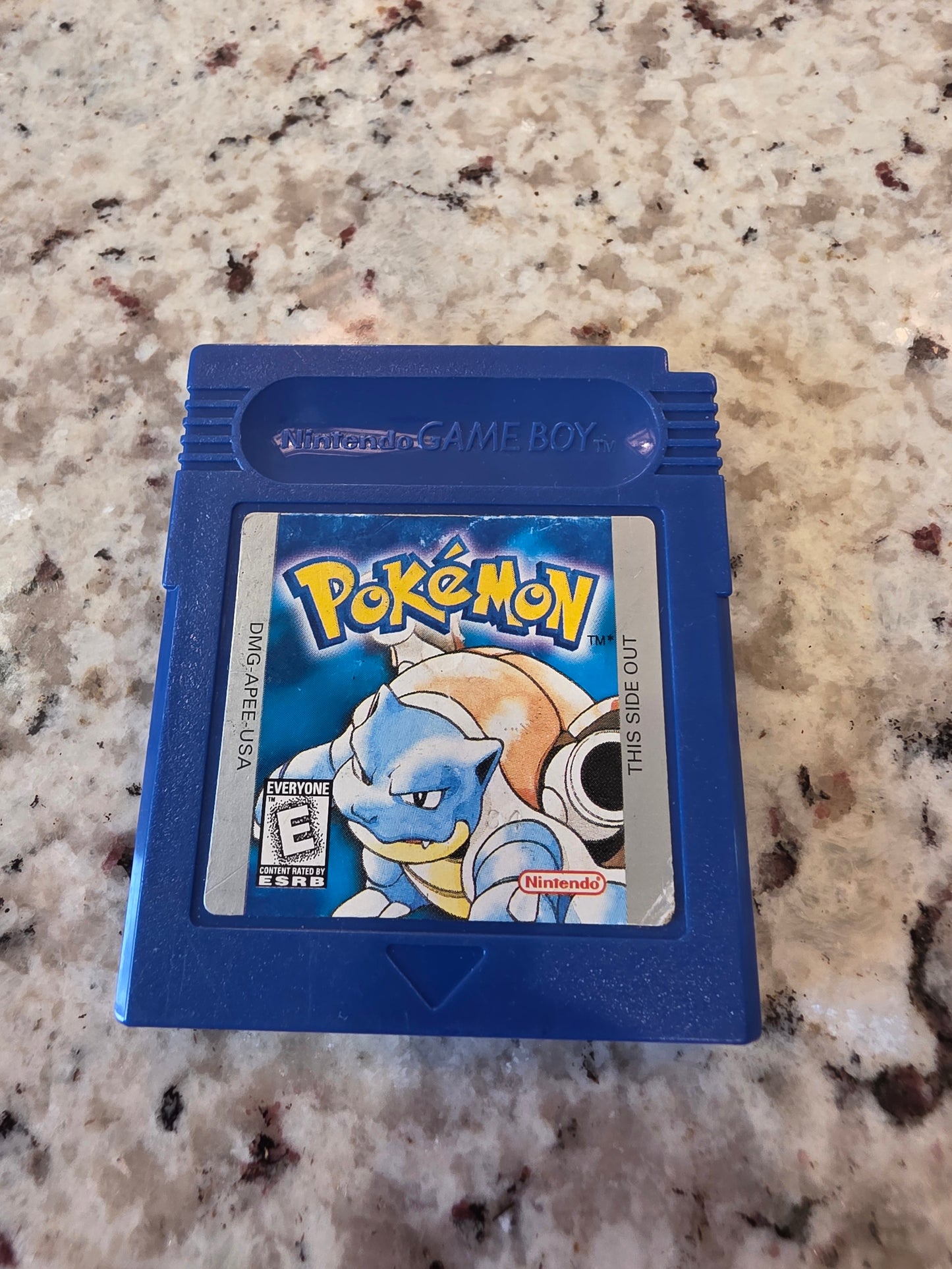 Pokemon blue first print (new battery)