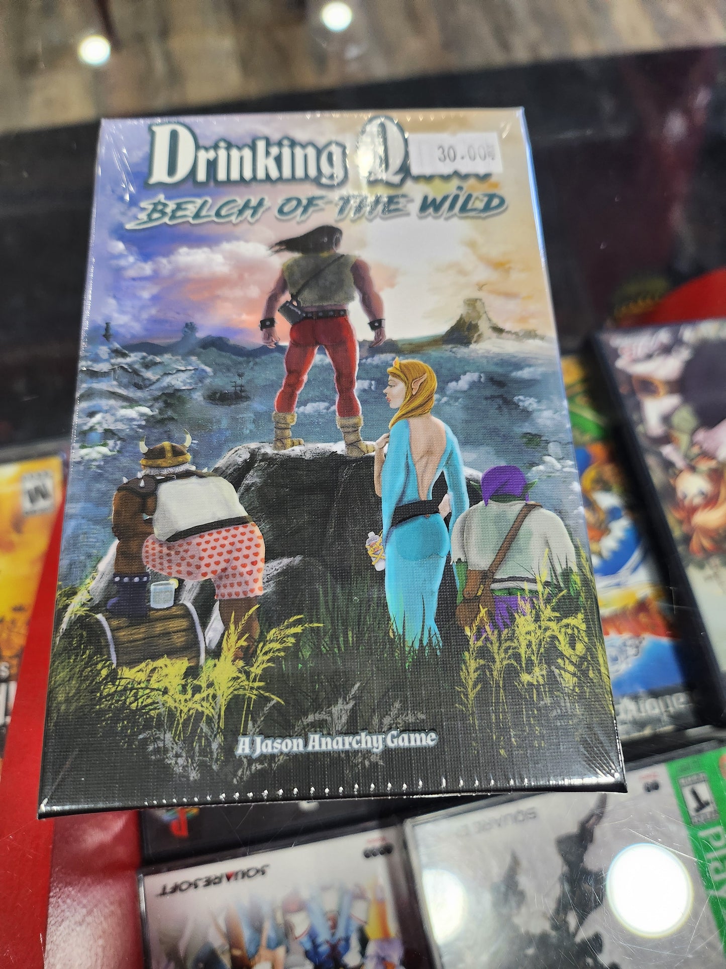 Drinking quest belch of the wild