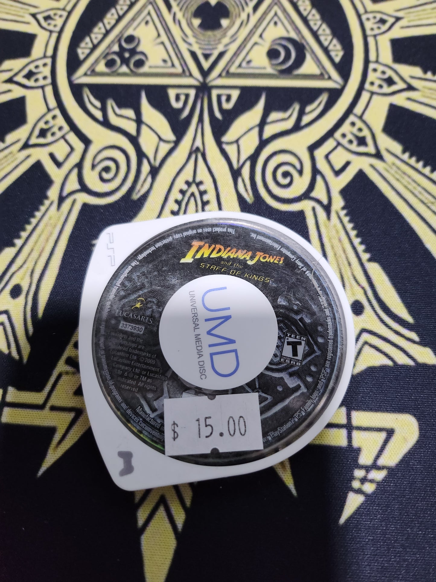 Indiana Jones and the staff of kings psp