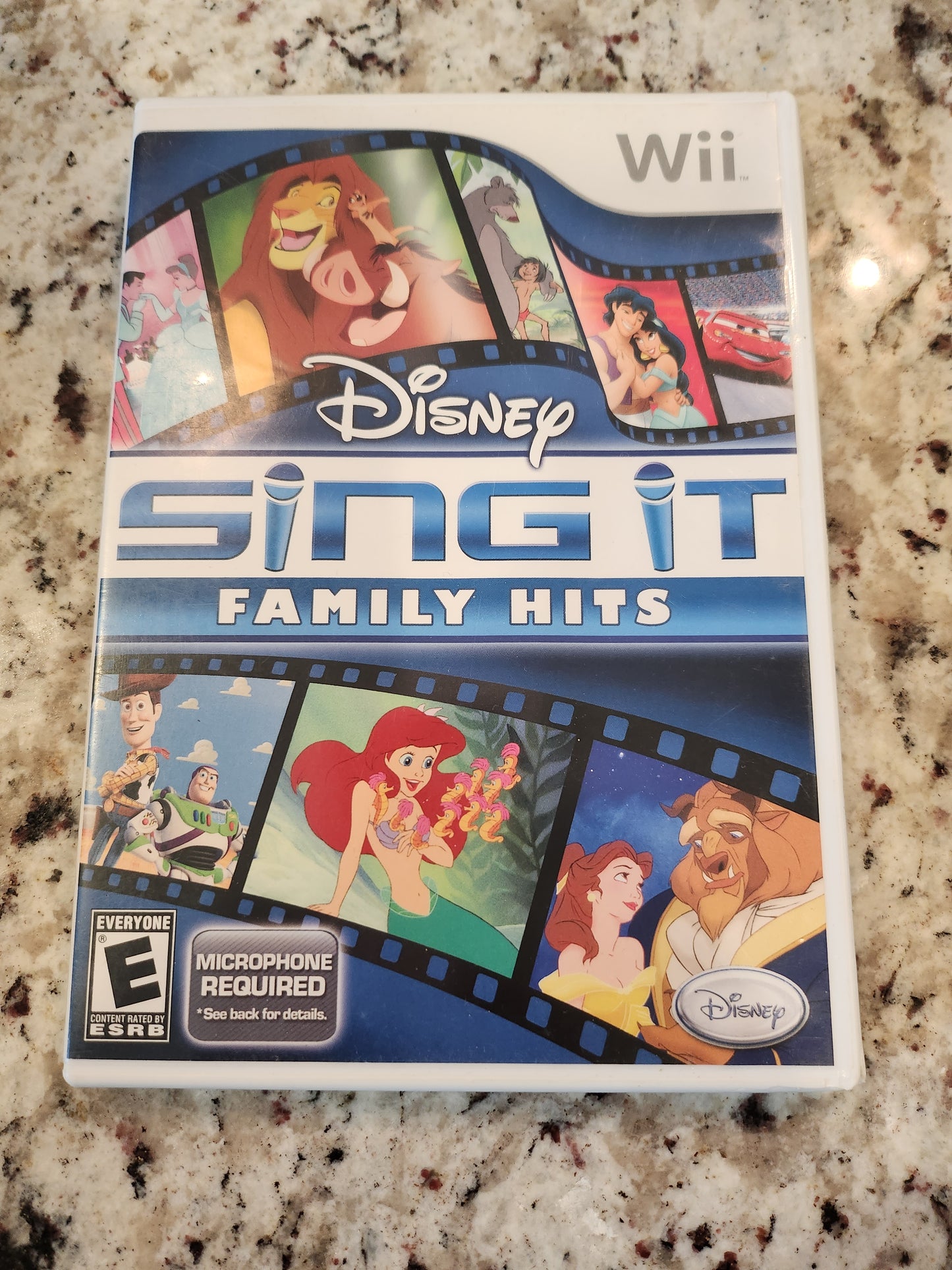 Disney sing it family hits wii