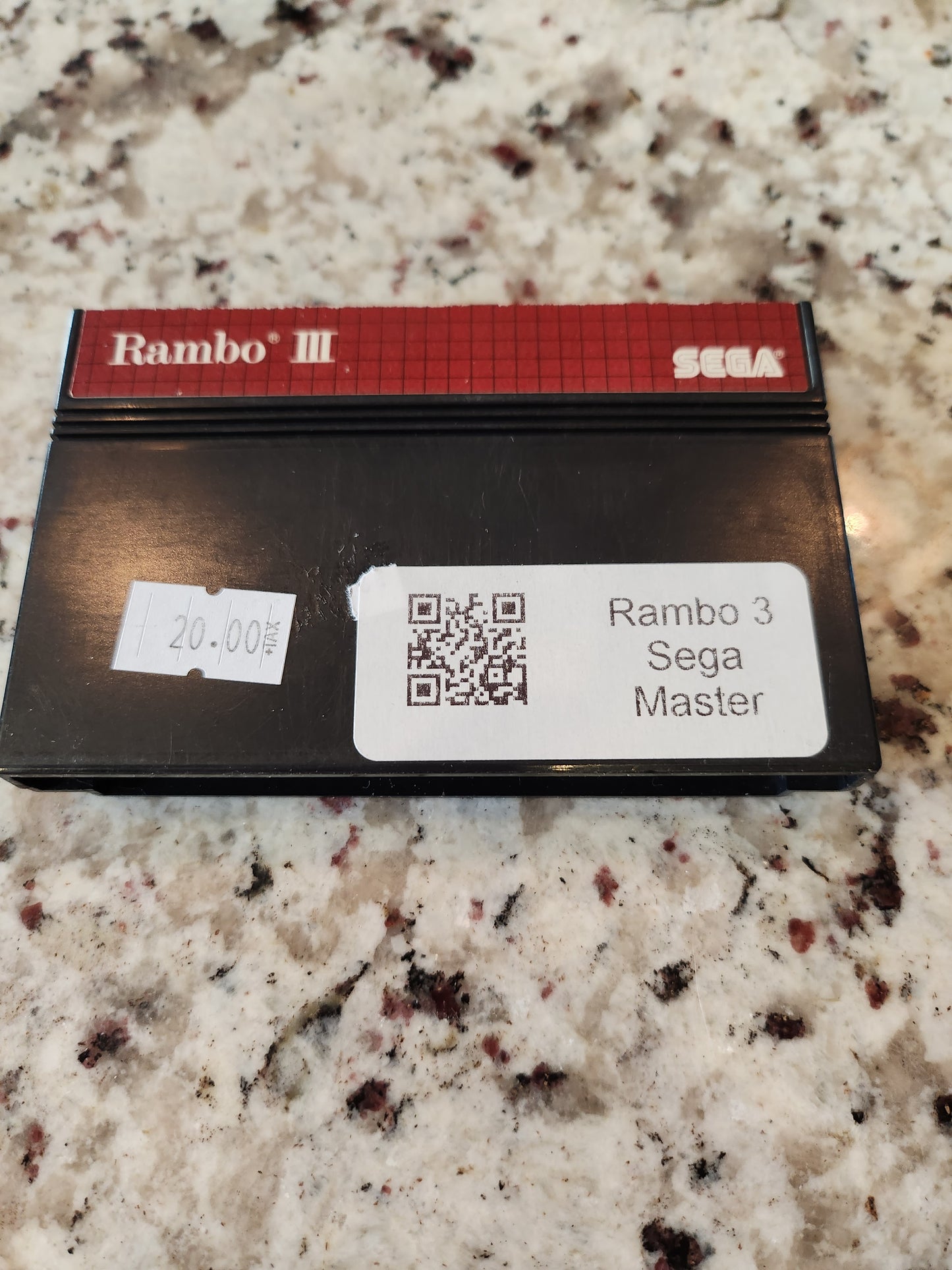Rambo 3 sega master