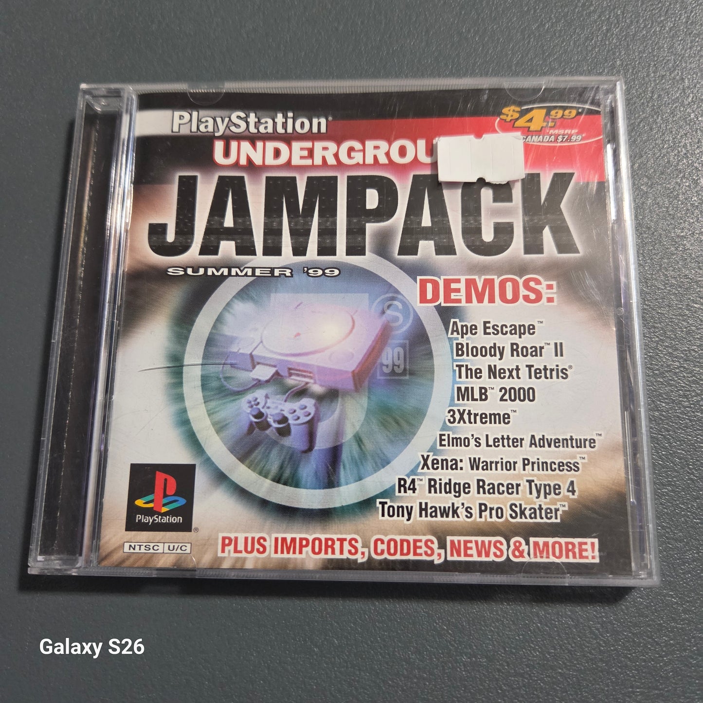 Underground Jampack summer '99