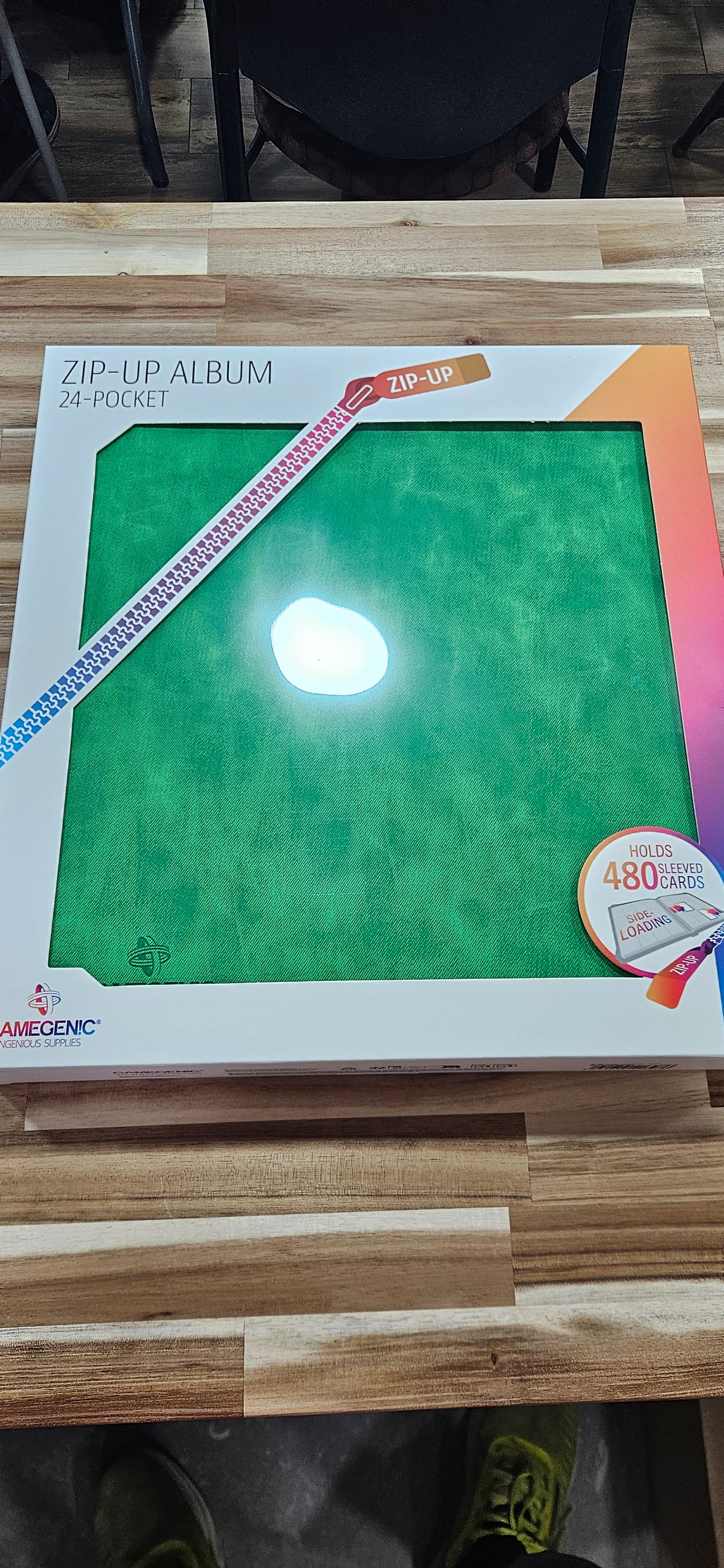 Gamegenics 24 Pocket Binder Green