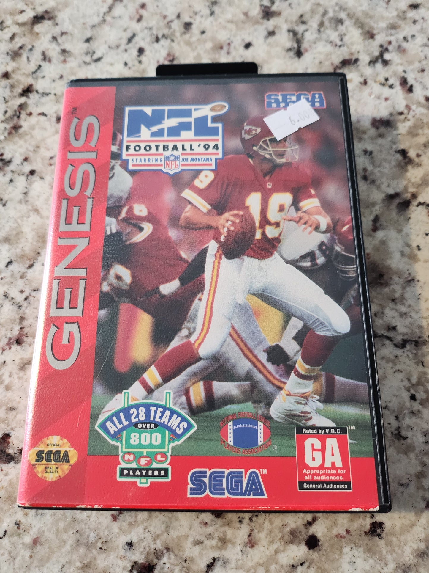 Nfl football 94 genesis