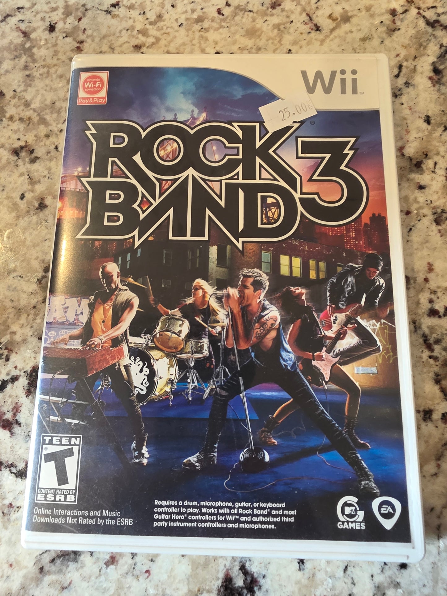 Rock band 3 wii