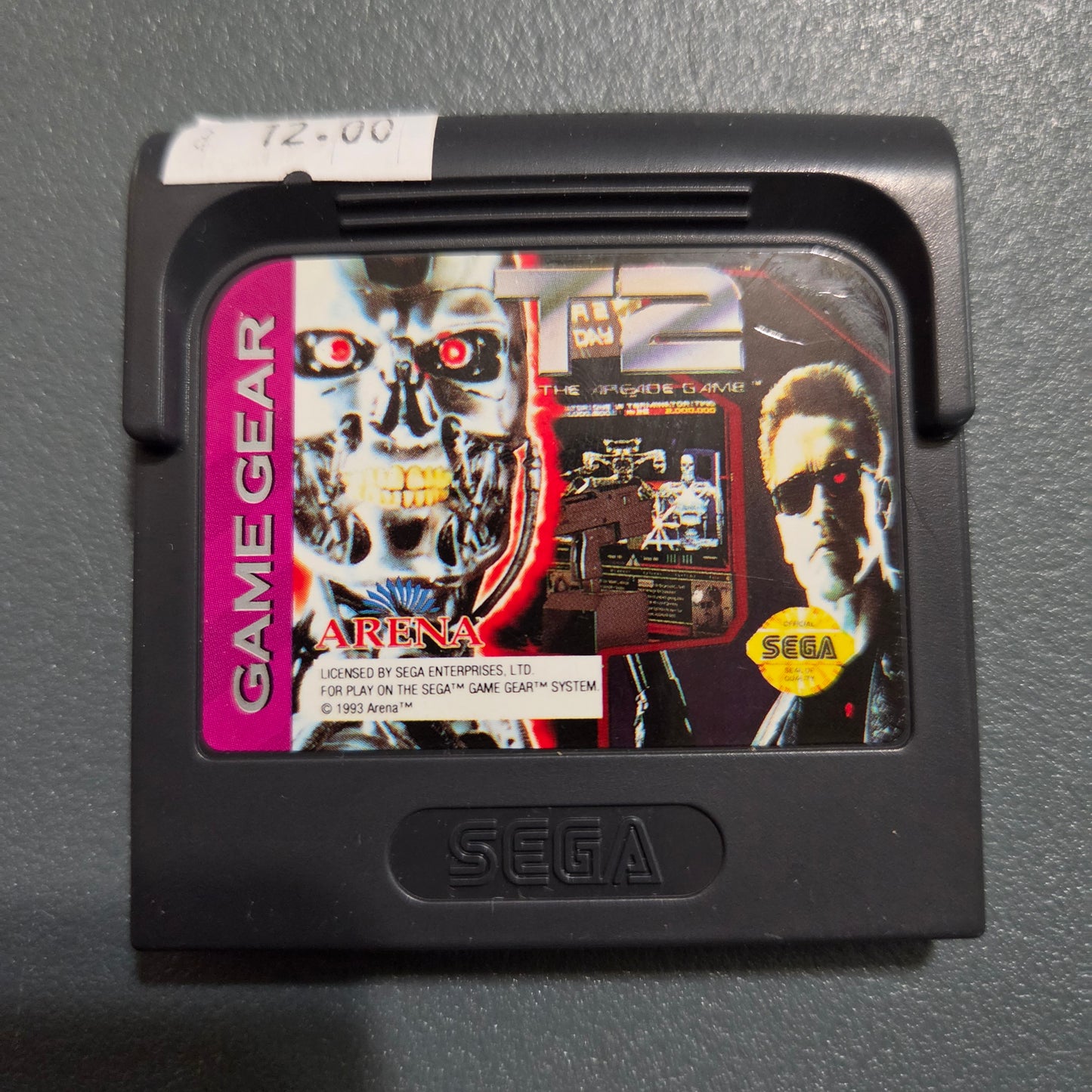 T2 the arcade Game Game Gear