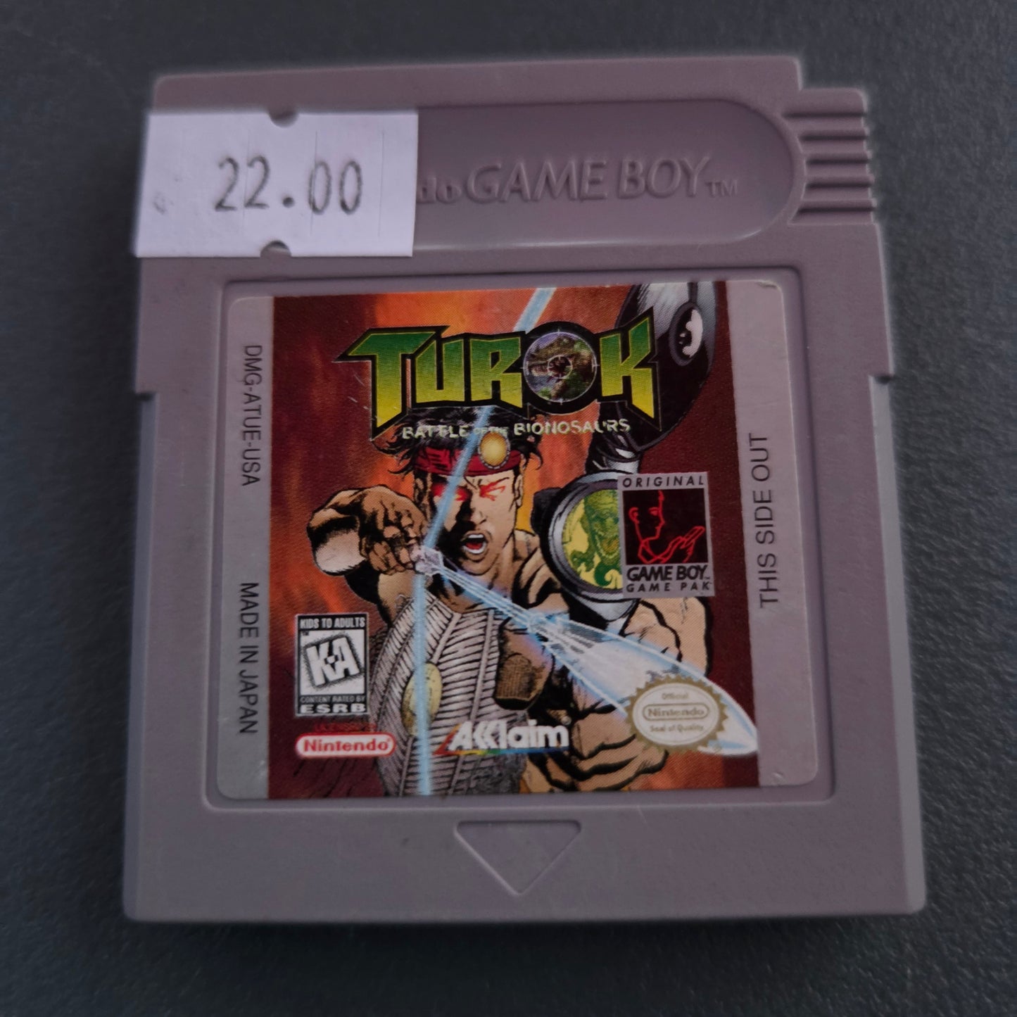 Turok Battle of the Dinosaurs GB