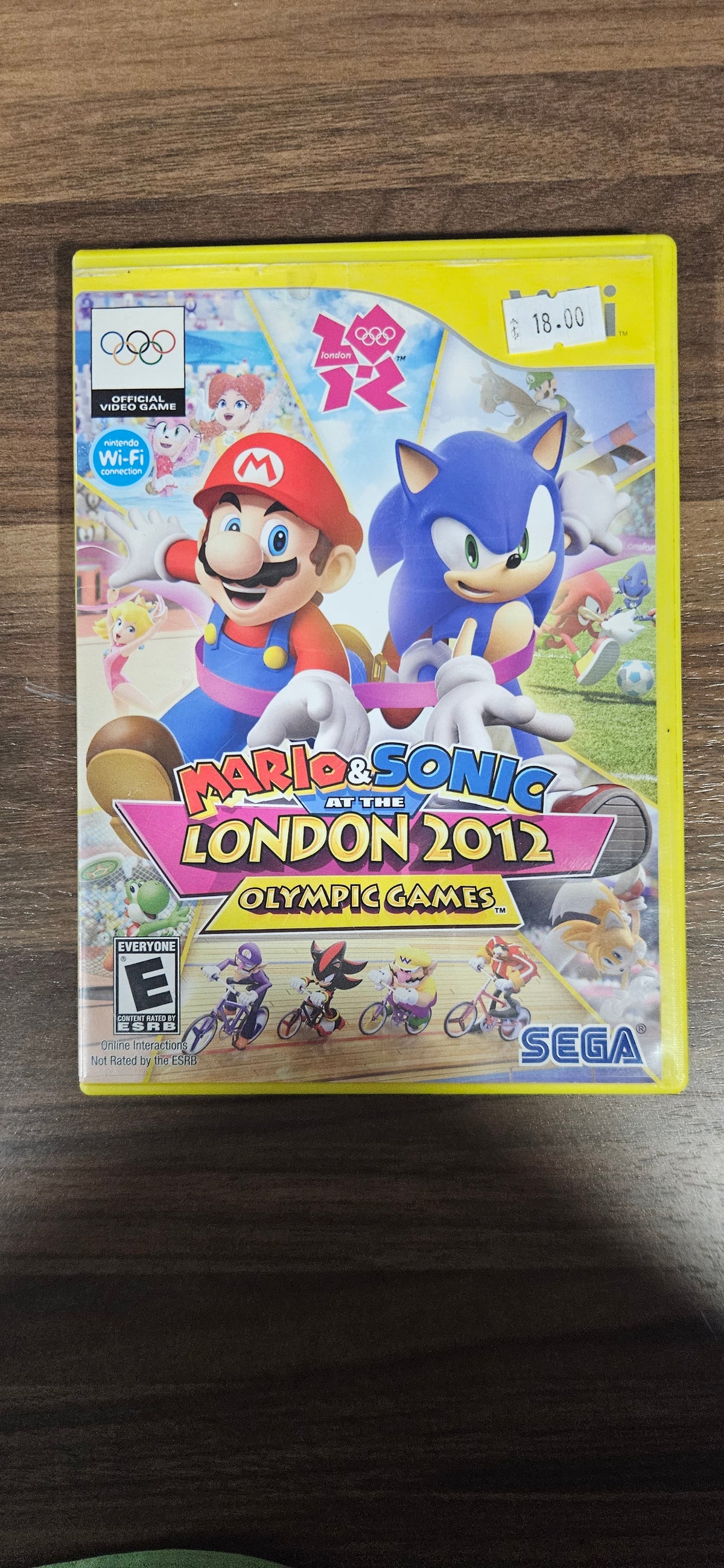 Mario & Sonic at the London 2012 Olympic games no manual