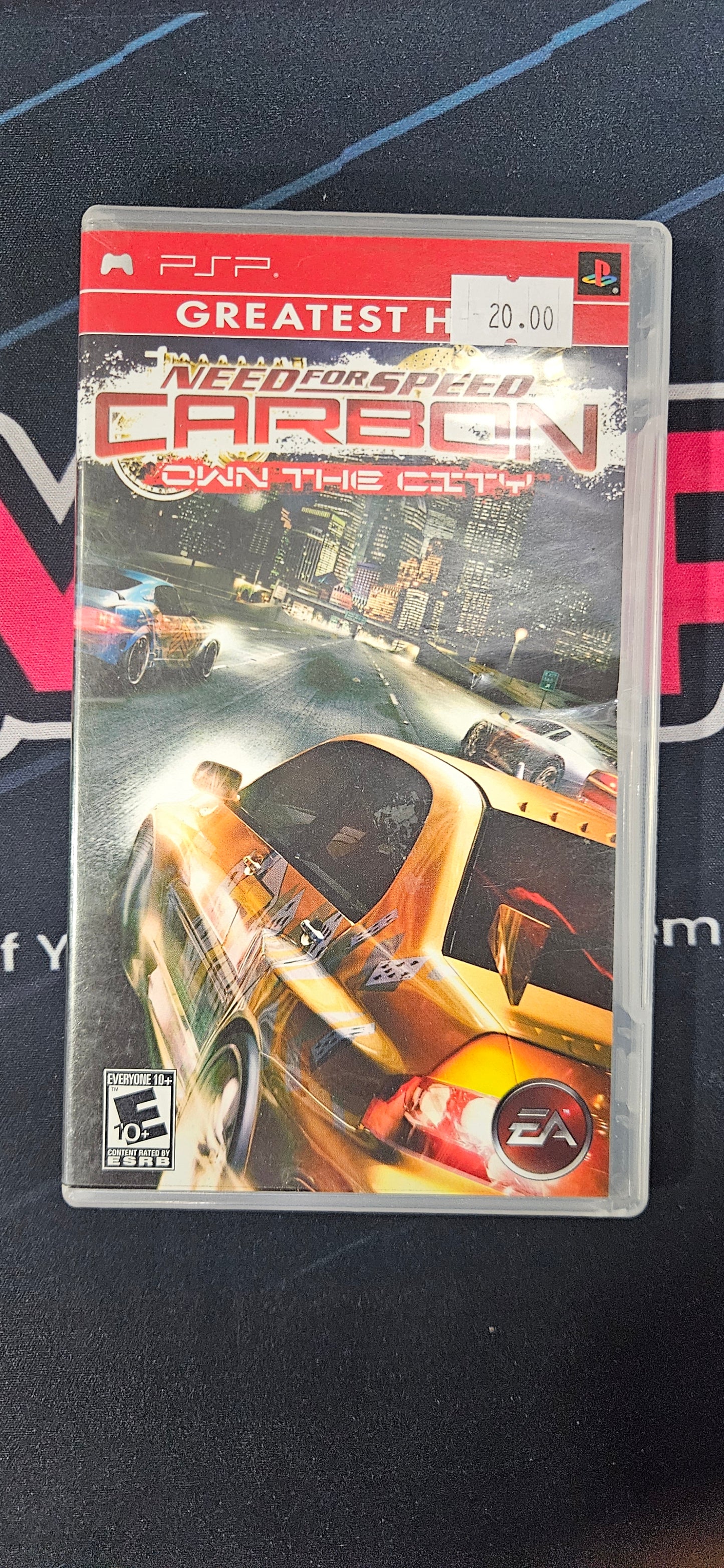 Need for Speed Carbon Own the City Greatest Hits PSP