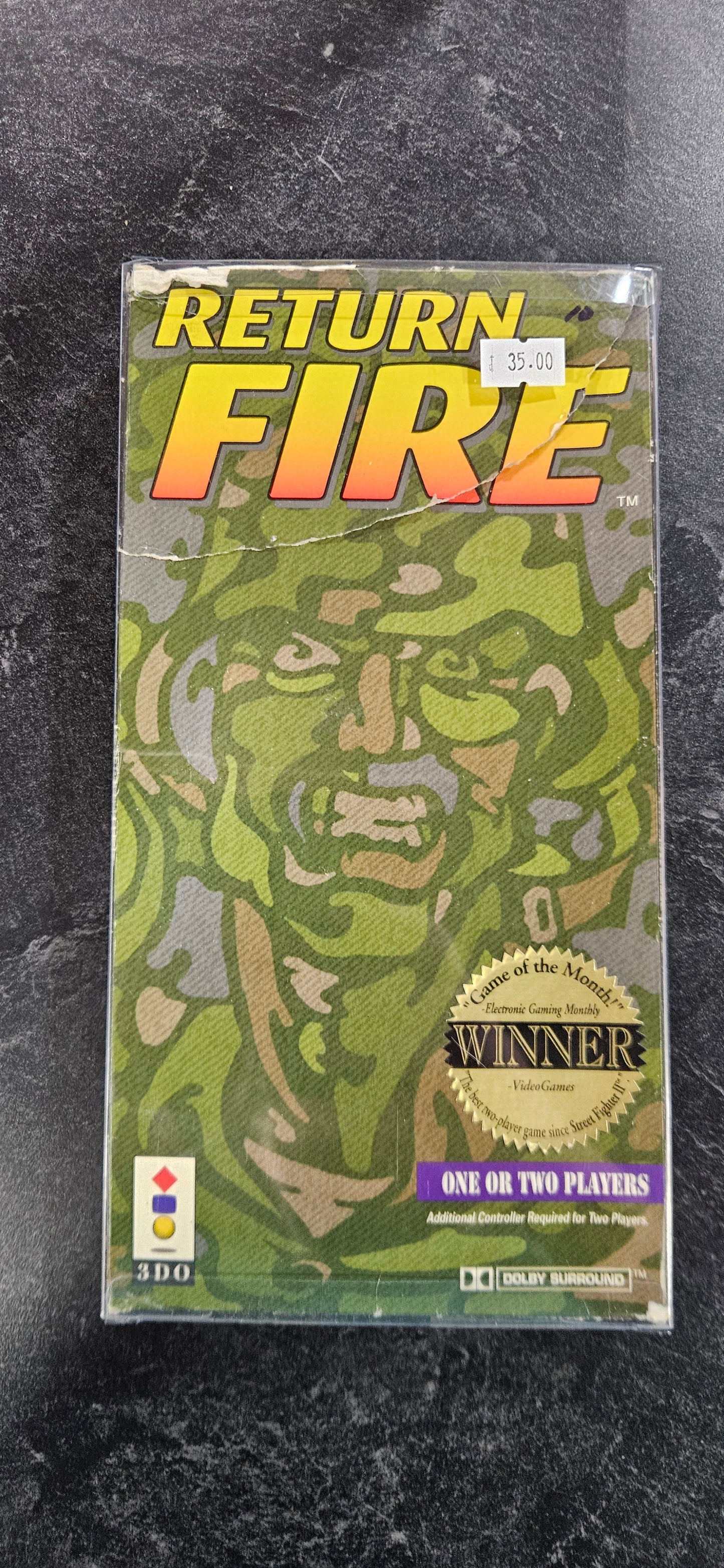 Return Fire Cosmetic Flaws