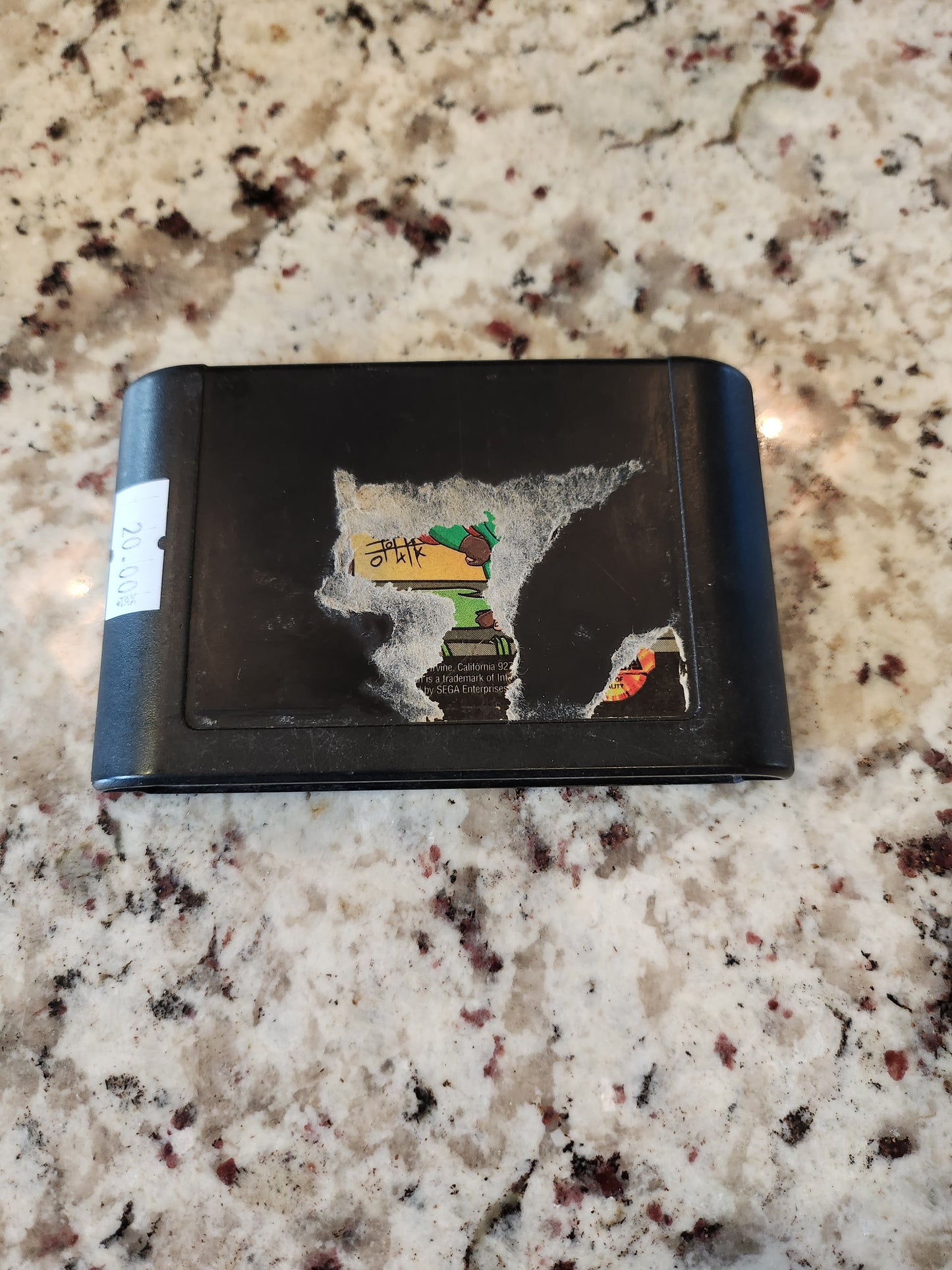 Boogerman Genesis Cosmetic flaws