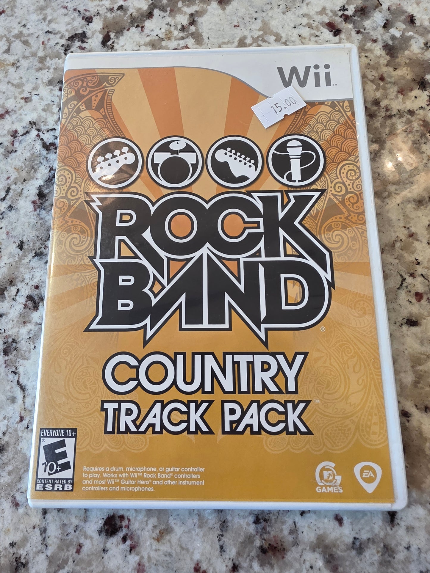 Rock band country track pack wii