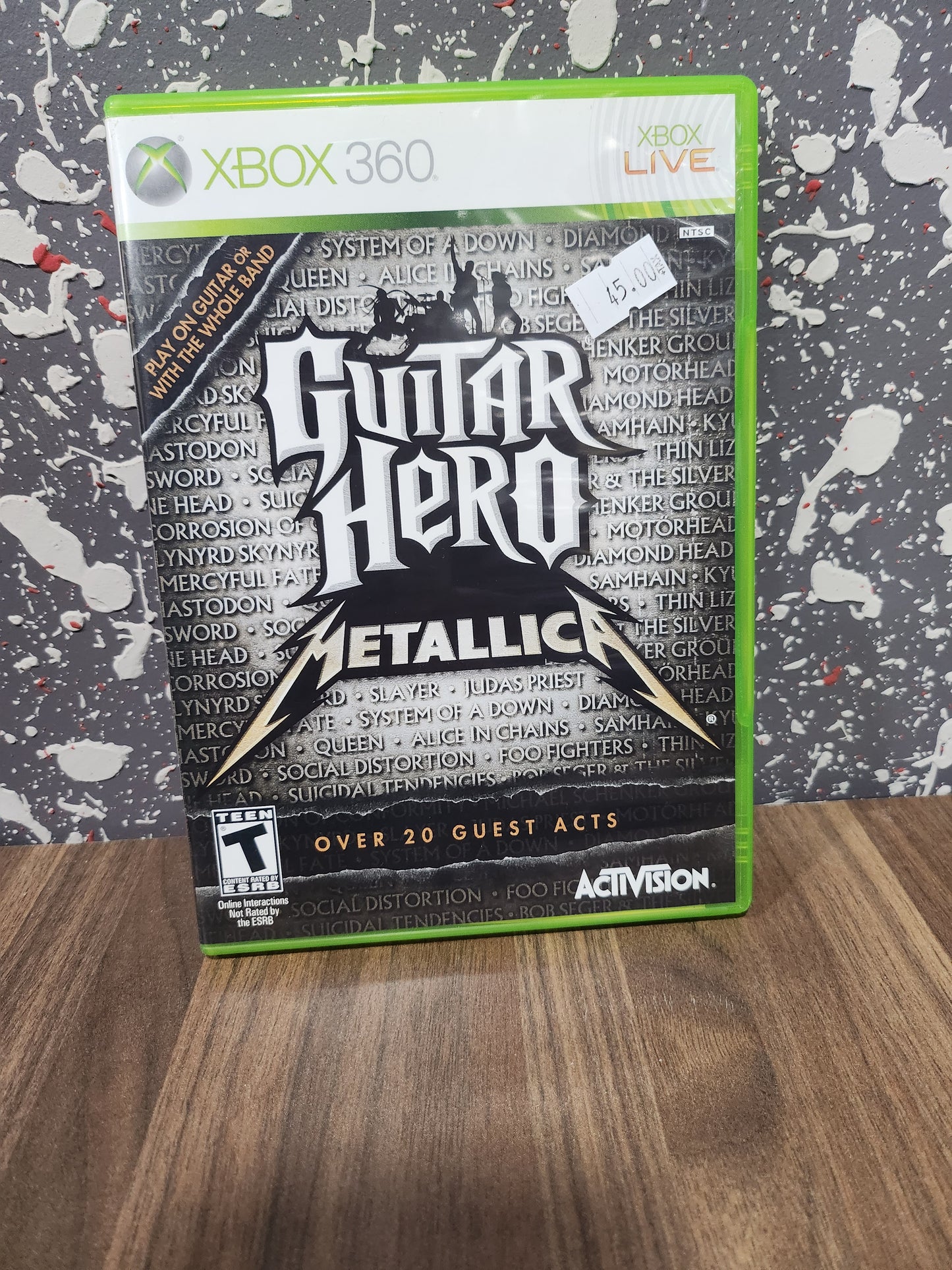 Guitar hero Metallica xbox 360