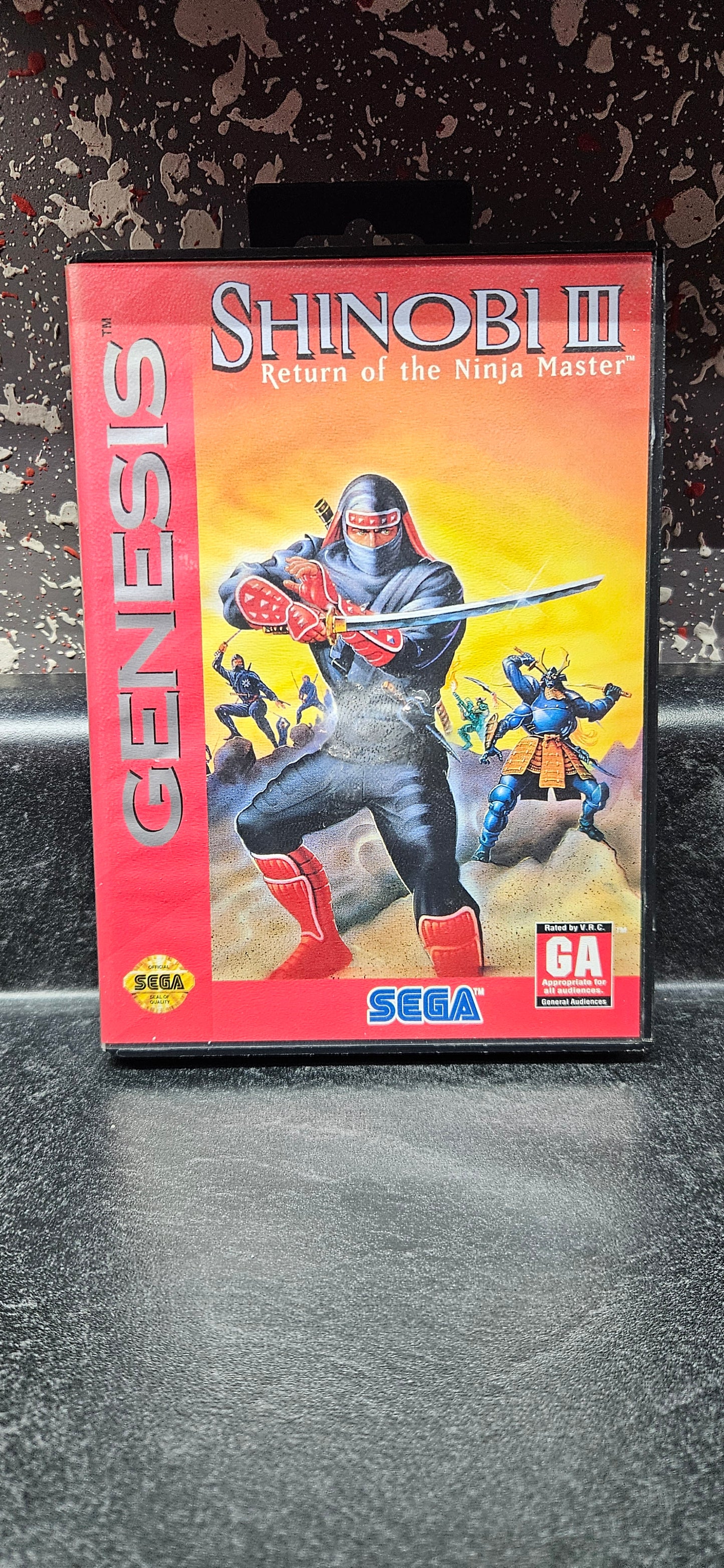 Shinobi III Return of the Ninja Master No Manual