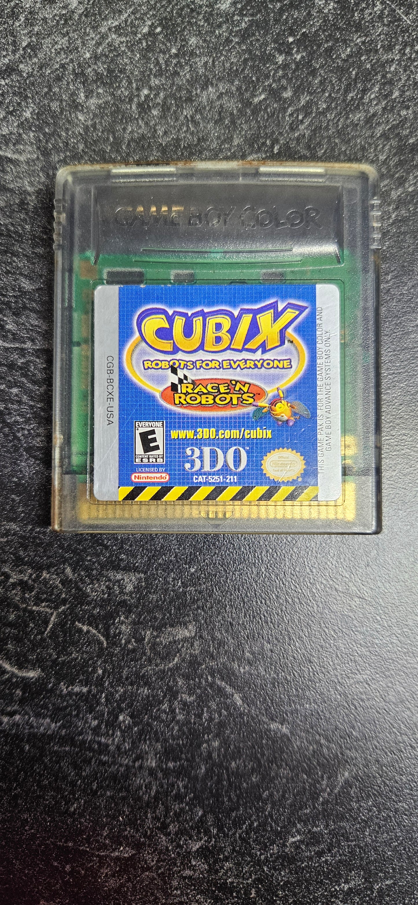 Cubix Robots for Everyone Race 'n Robots GBC