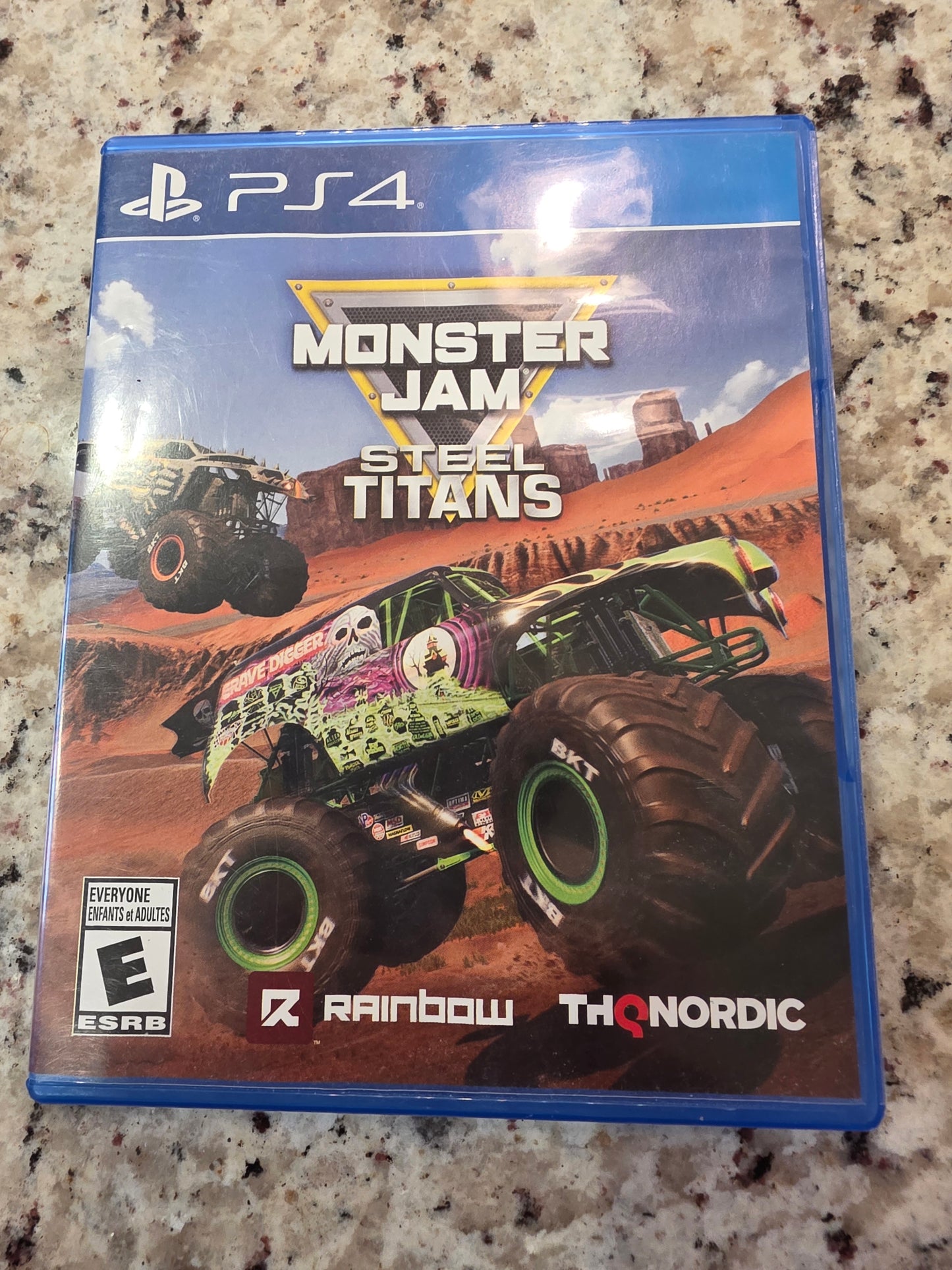 Monster jam steel titans ps4