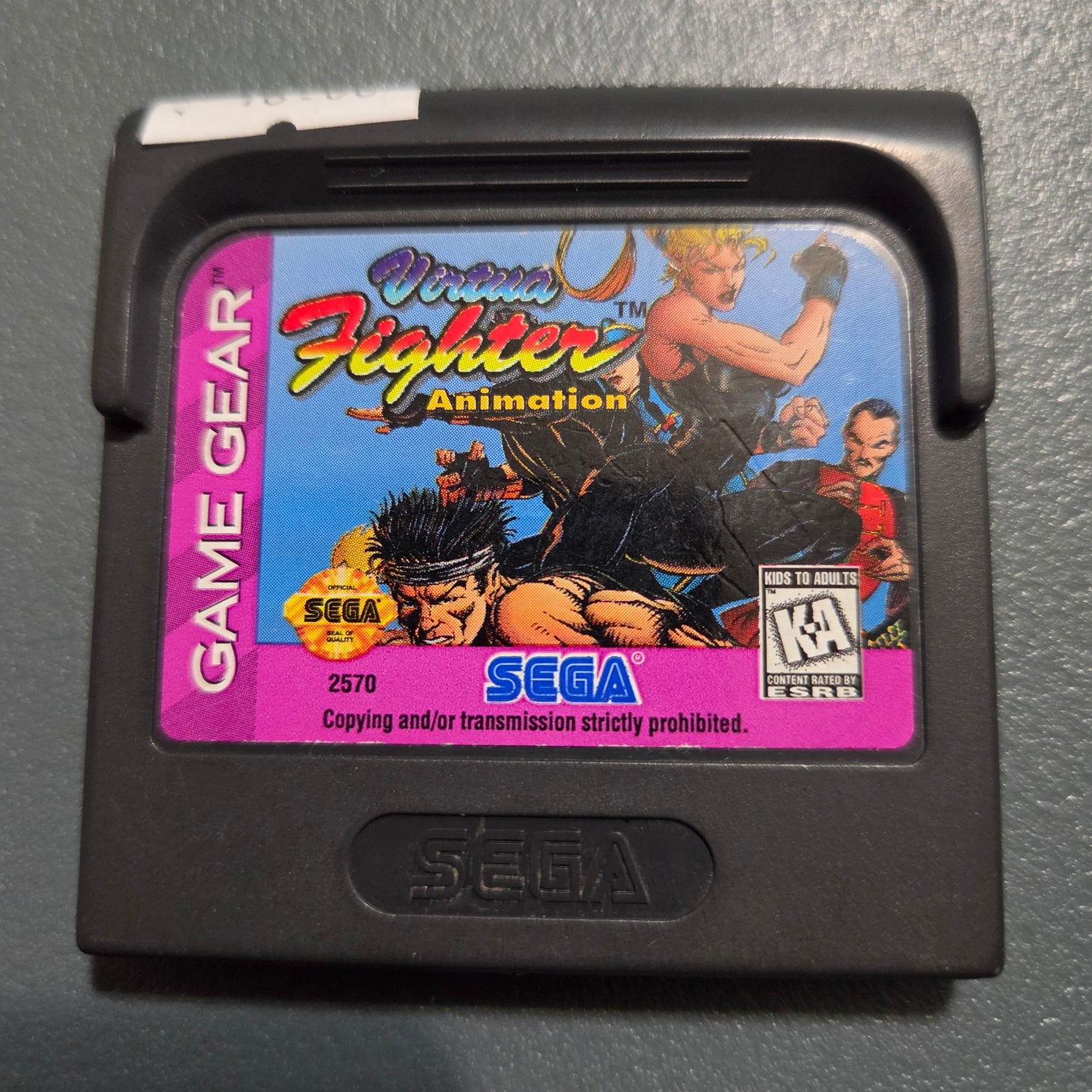 Virtua Fighter Game Animation Game Gear