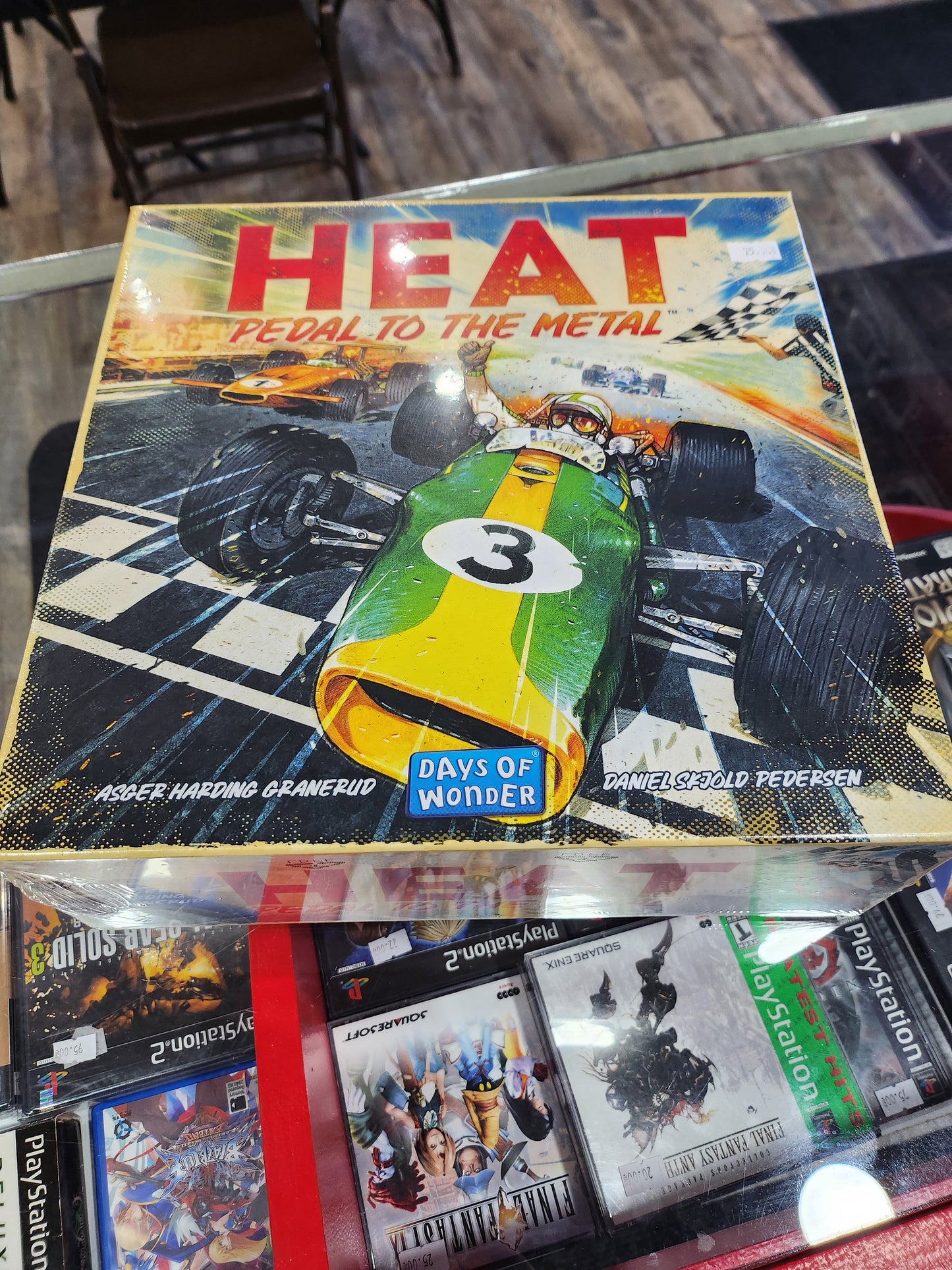 Heat pedal to the metal