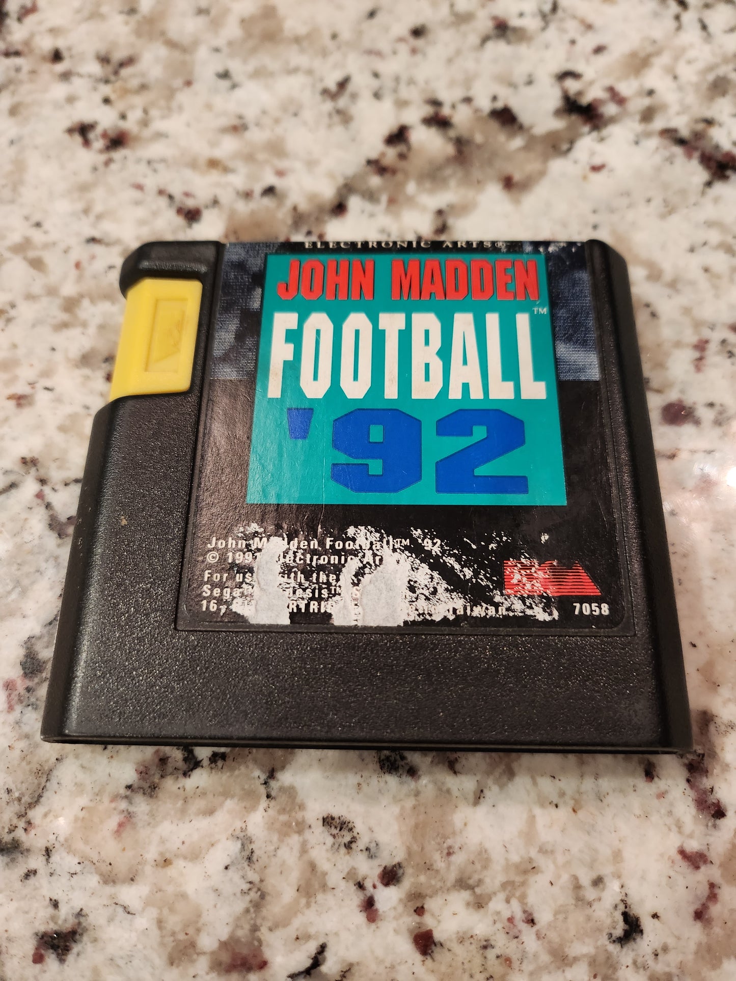 John madden football 92 genesis