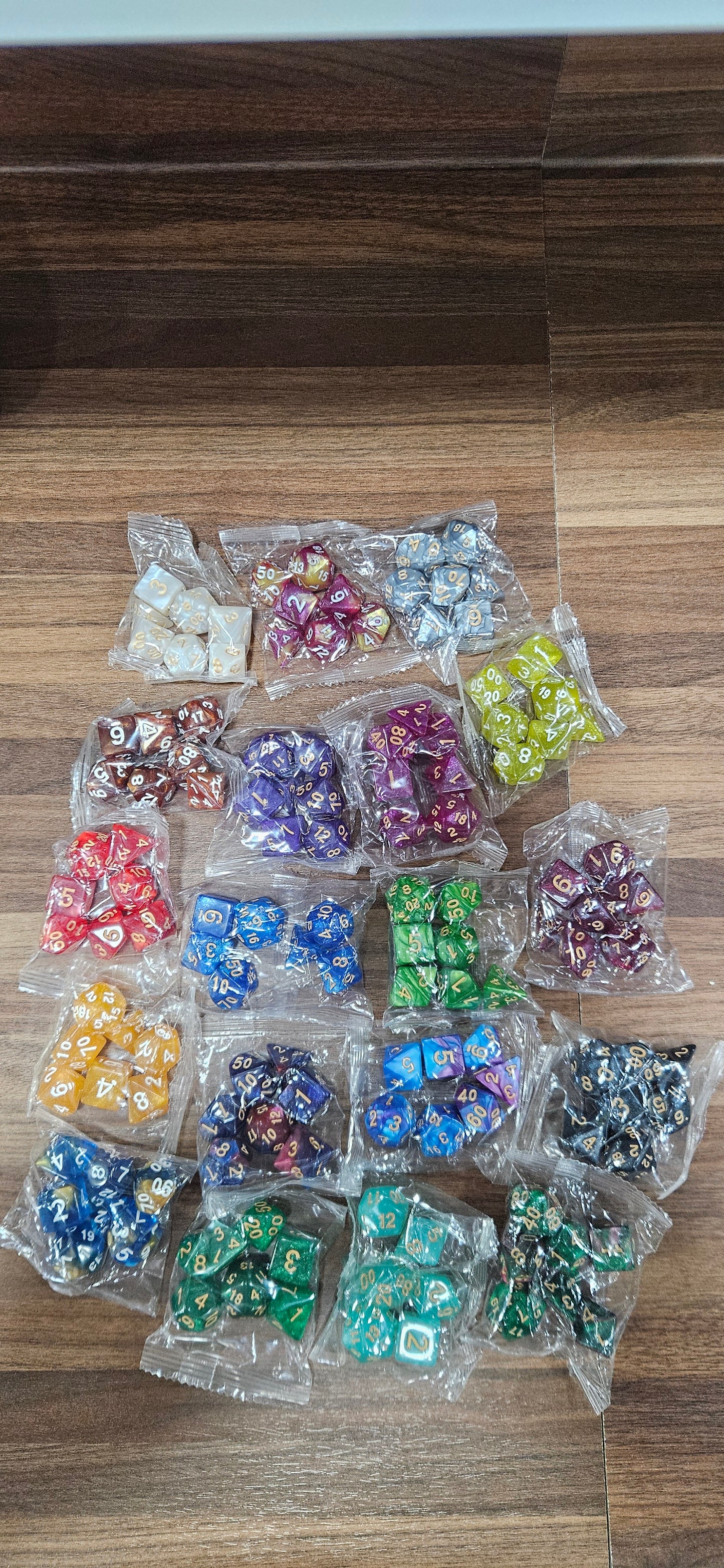 7 Pc Die Assortment Set