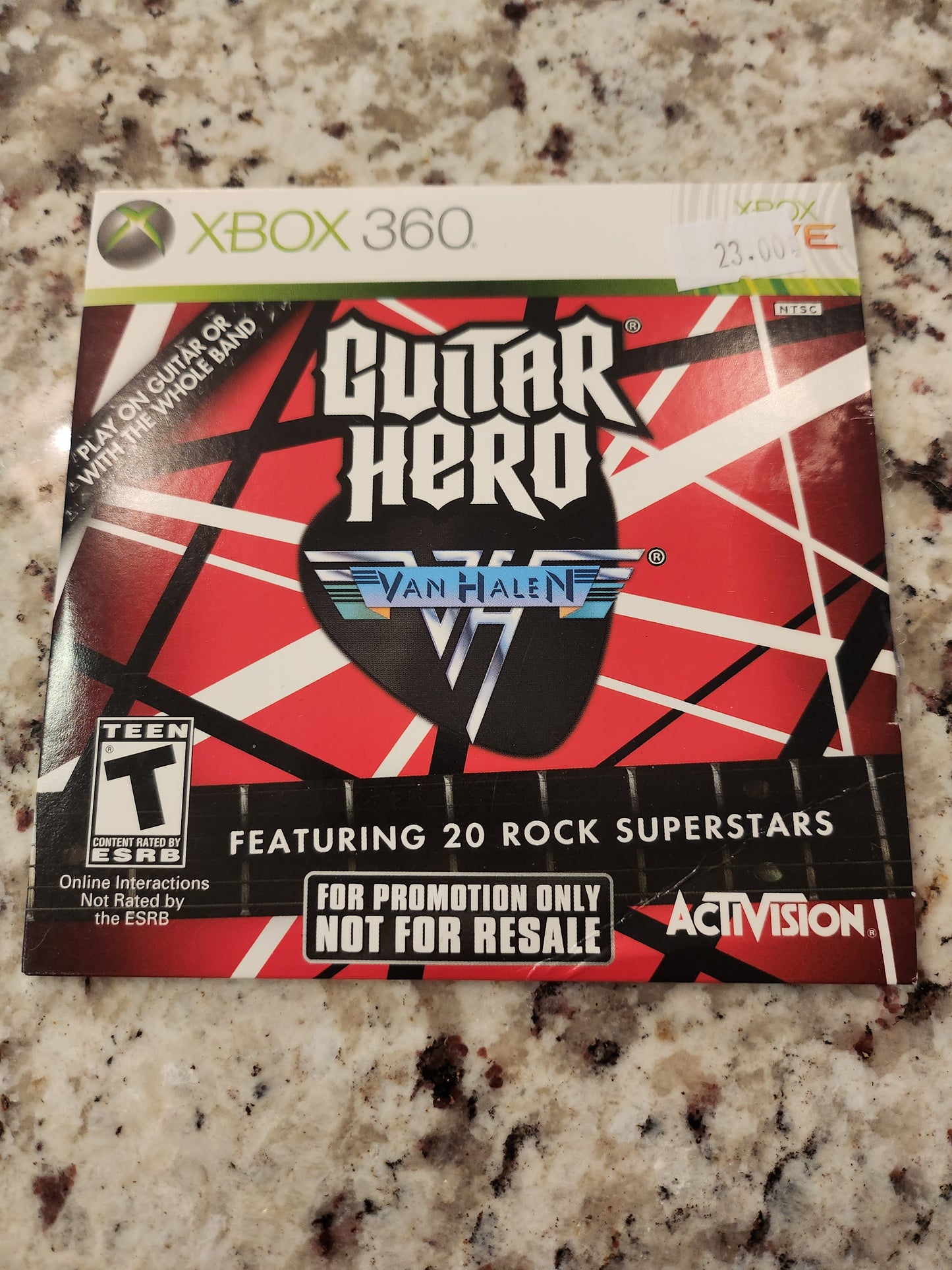 Guitar hero van Halen xbox 360
