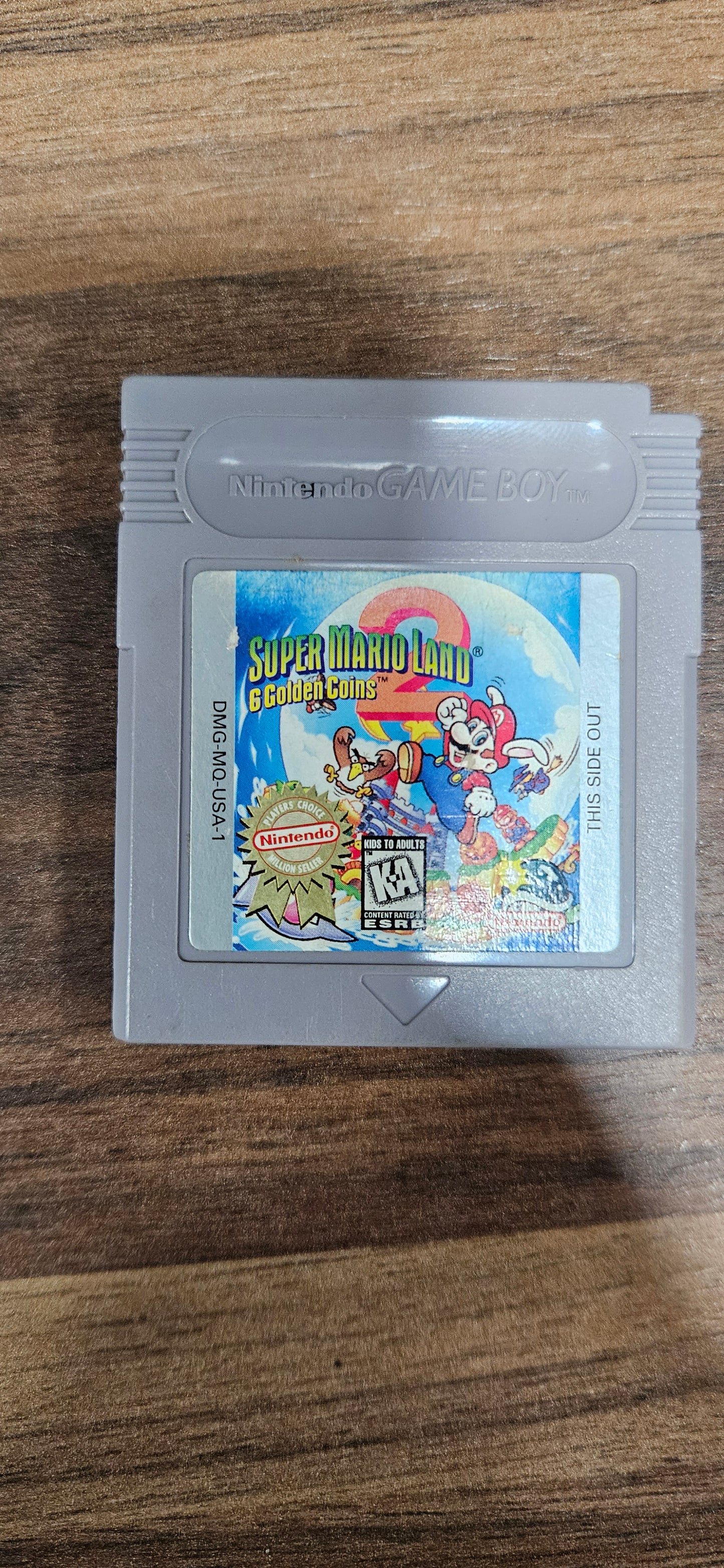 Super Mario Land 2 players choice GB