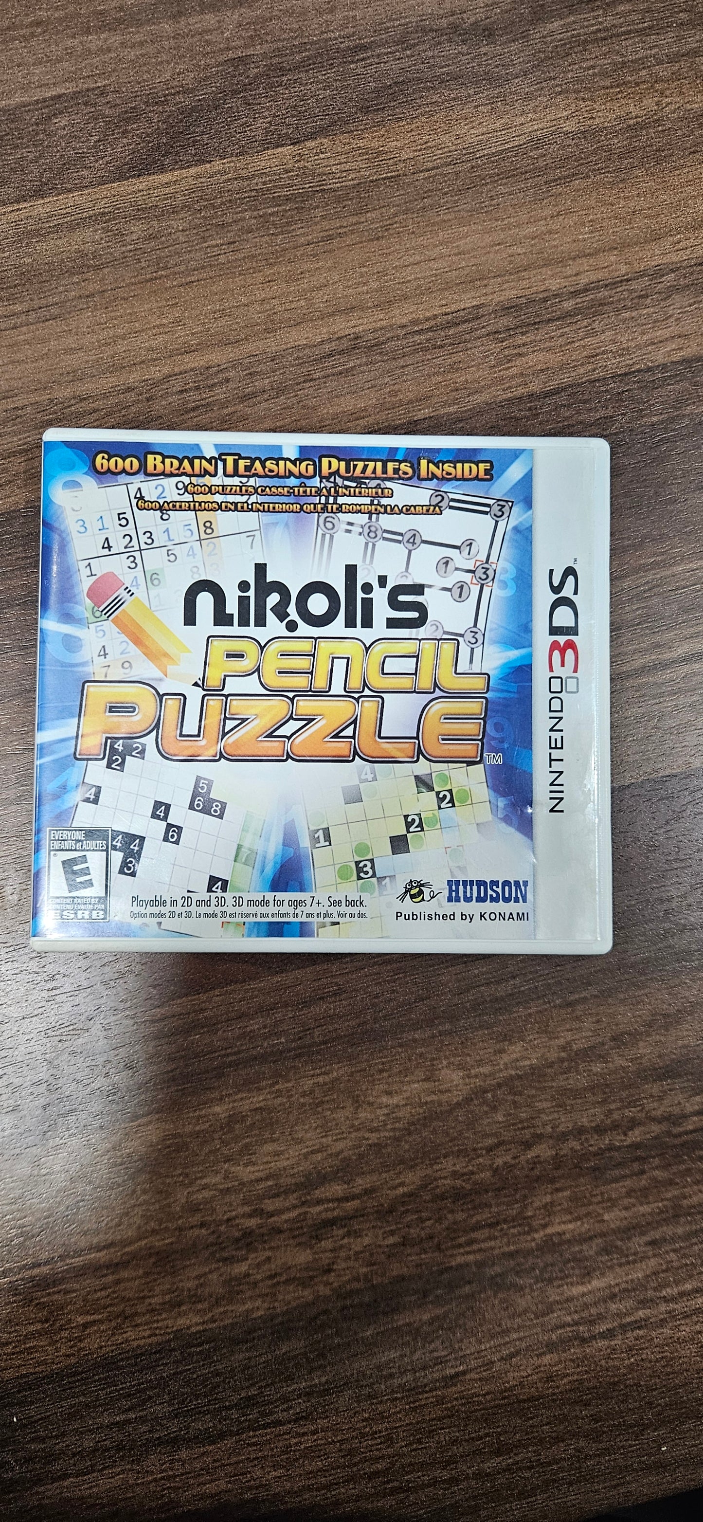 Nikoli's Pencil Puzzle