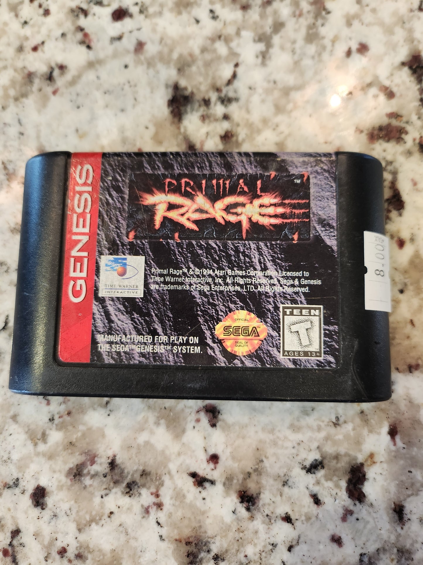 Primal rage genesis