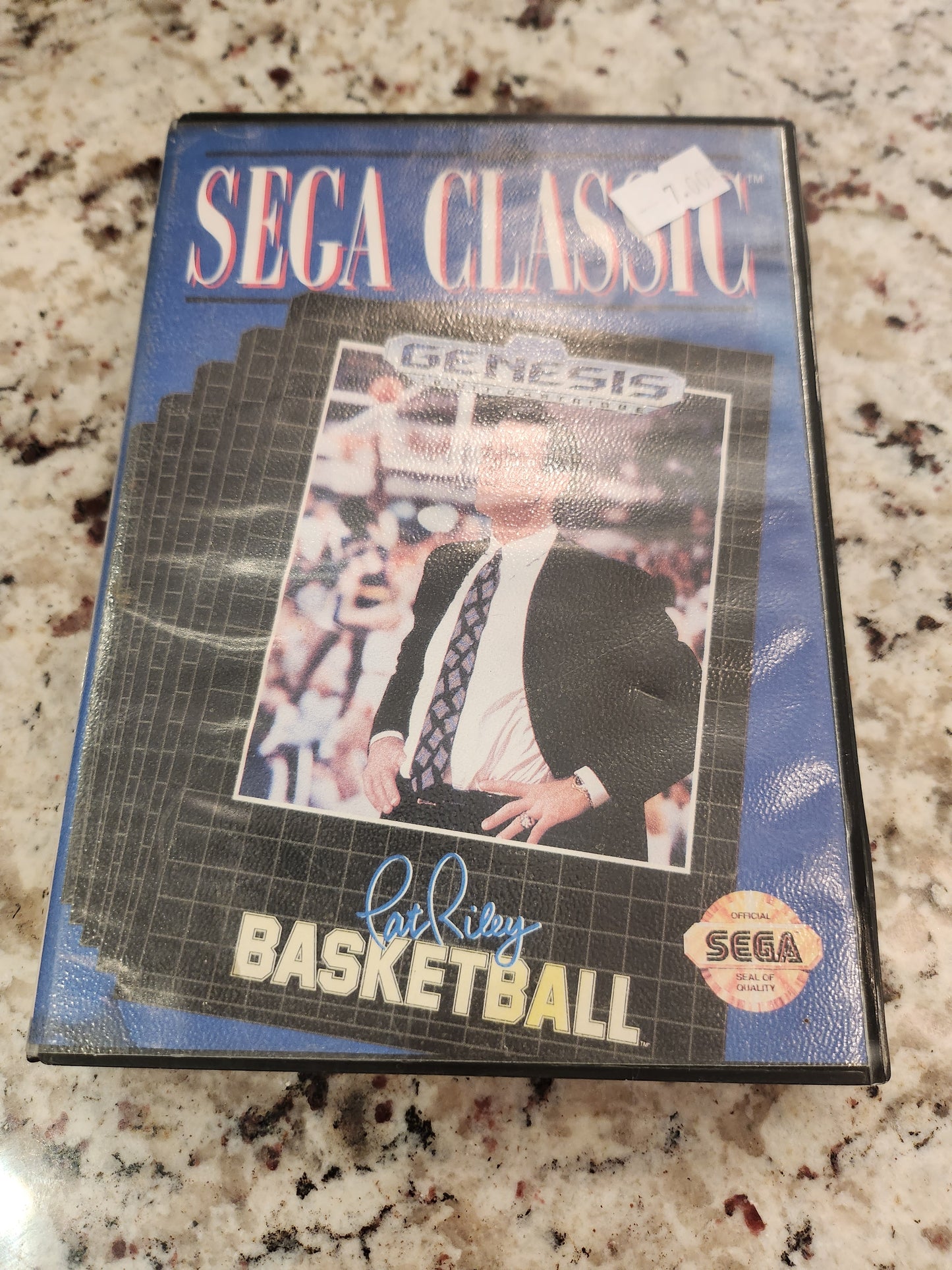 Pat riley basketball sega genesis