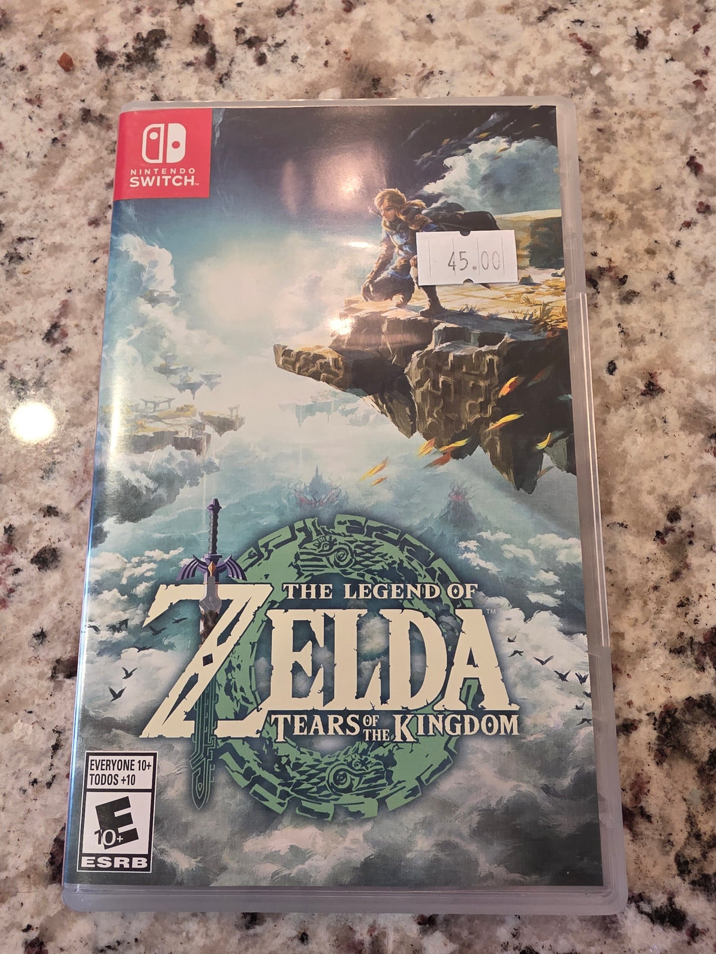 The legend of zelda tears of the kingdom switch