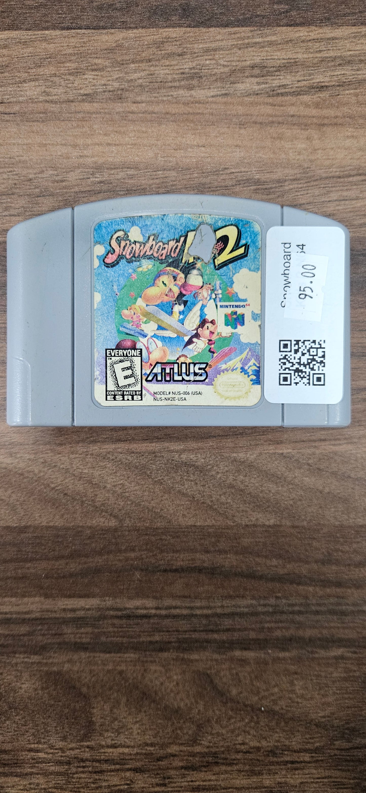 Snowboard Kids 2 N64 Cosmetic Flaws