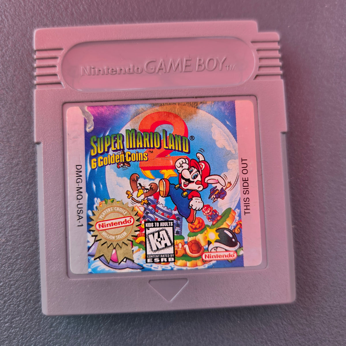Super Mario Land 2 players choice GB