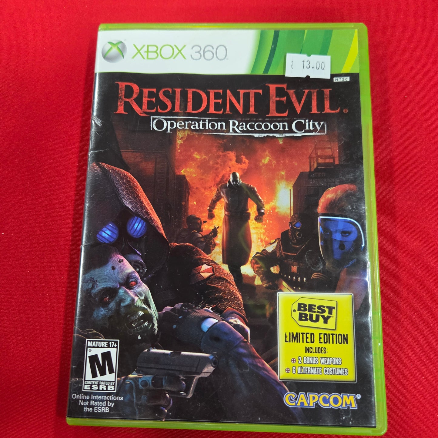 Resident evil operation raccoon city