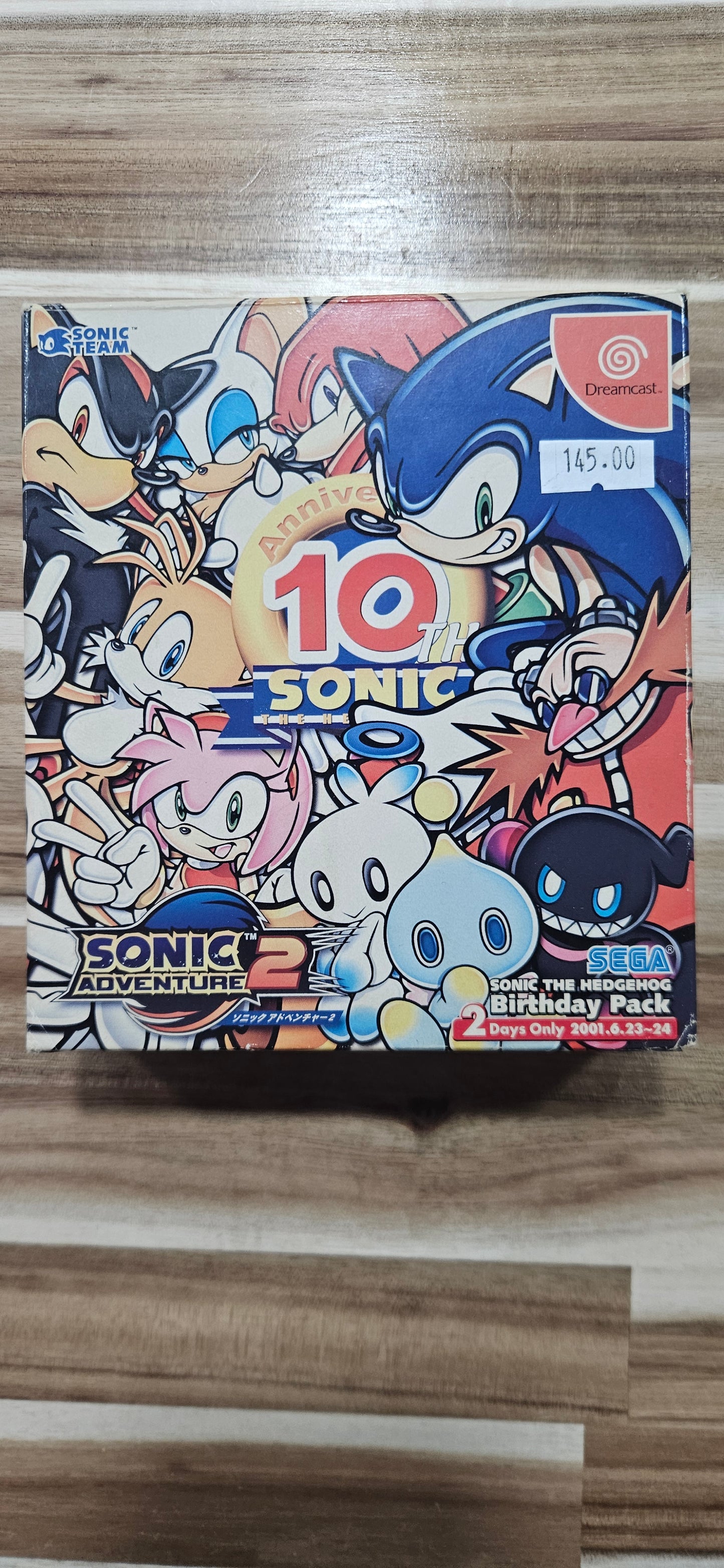 Sonic the Hedgehog Birthday Pack JPN