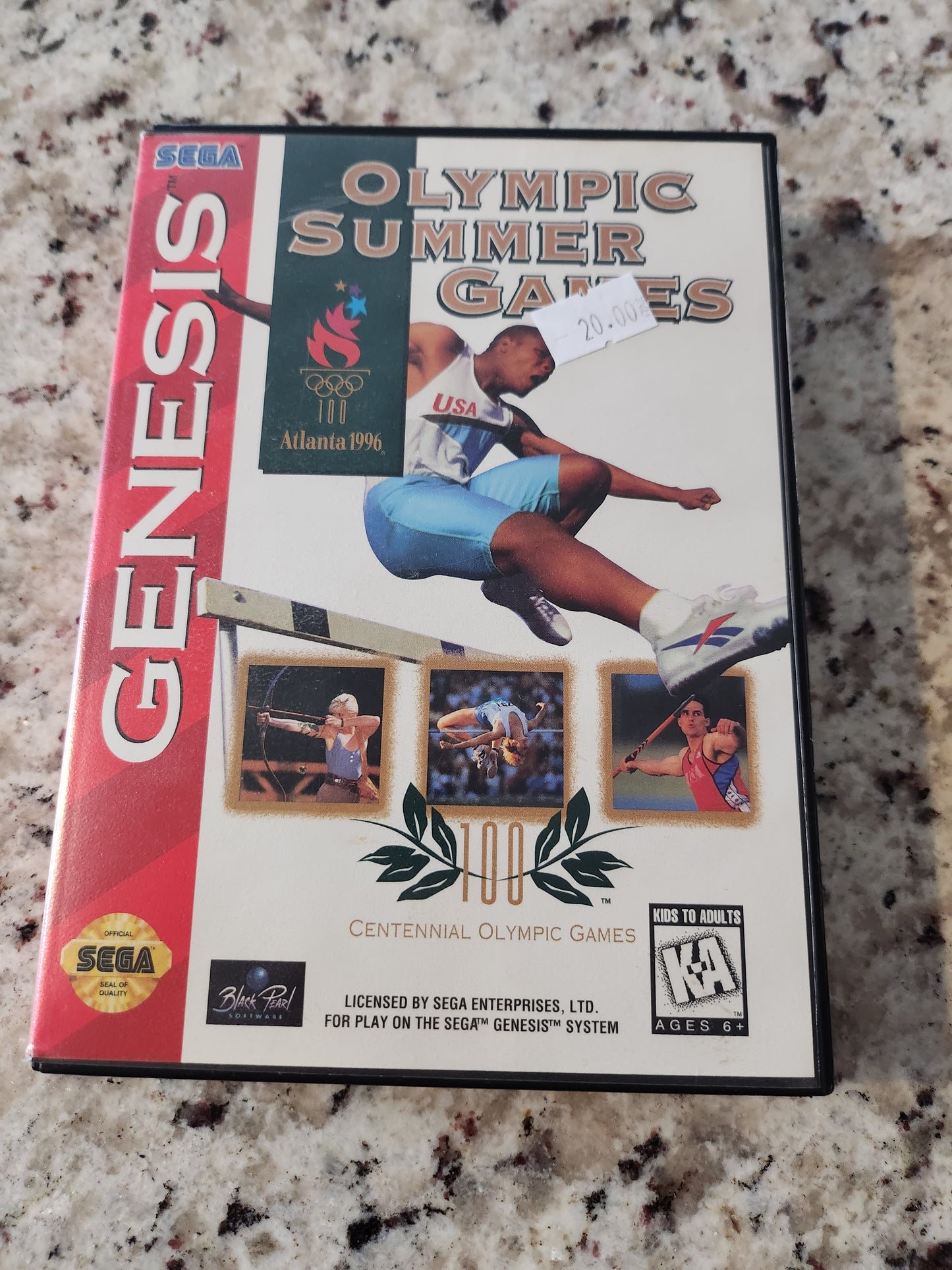 Olympic summer games Atlanta 1996 genesis
