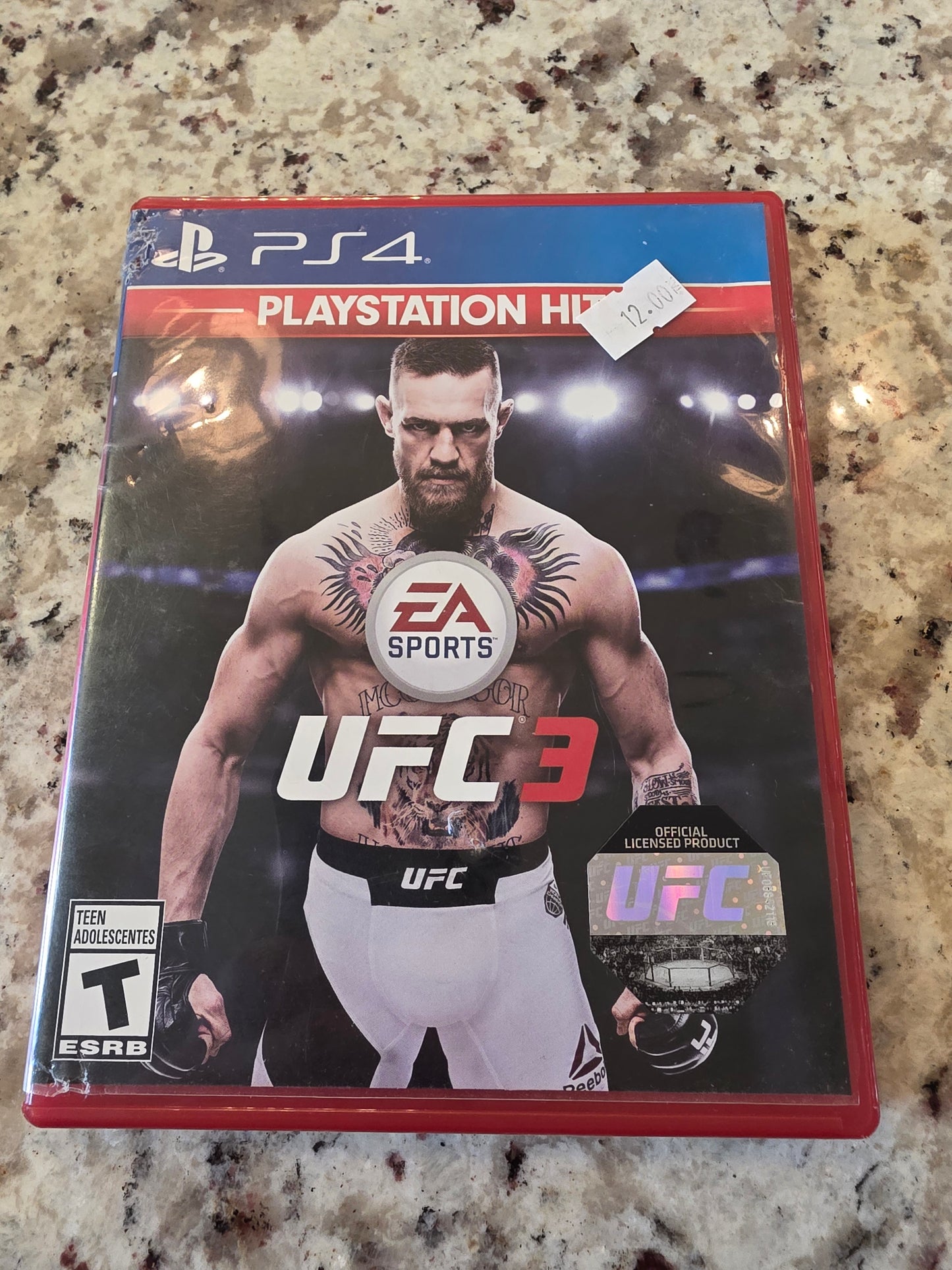 Ufc 3 playstation hits ps4
