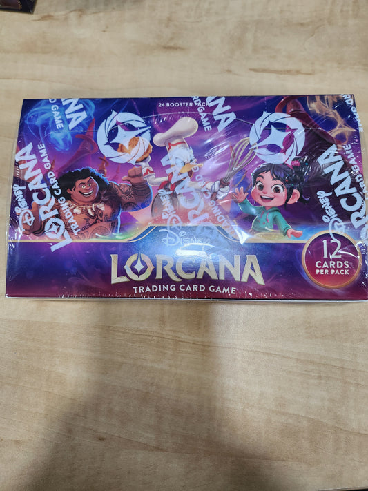 Lorcana shimmering skies booster Display