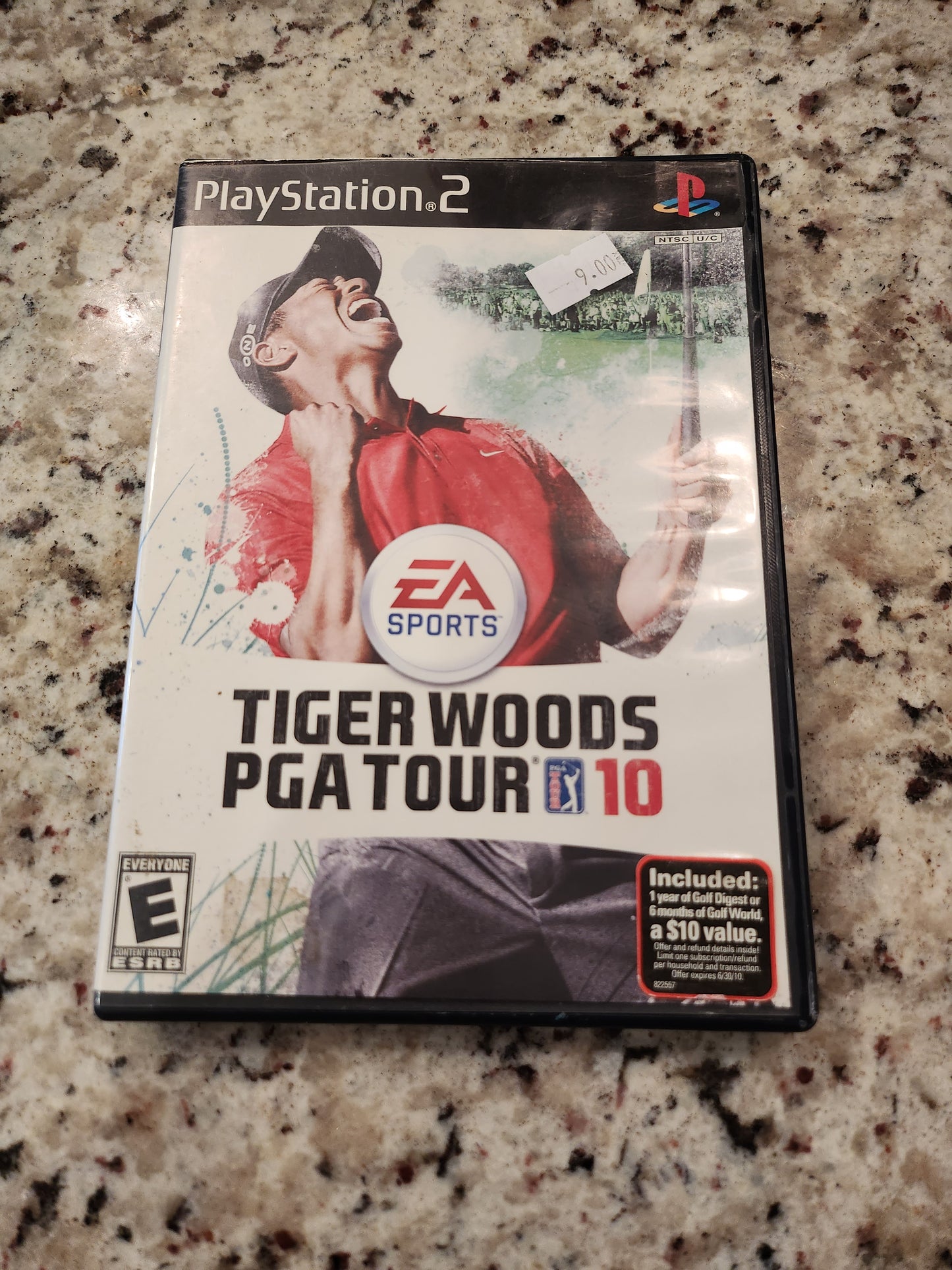 Tiger woods pga tour 10 ps2