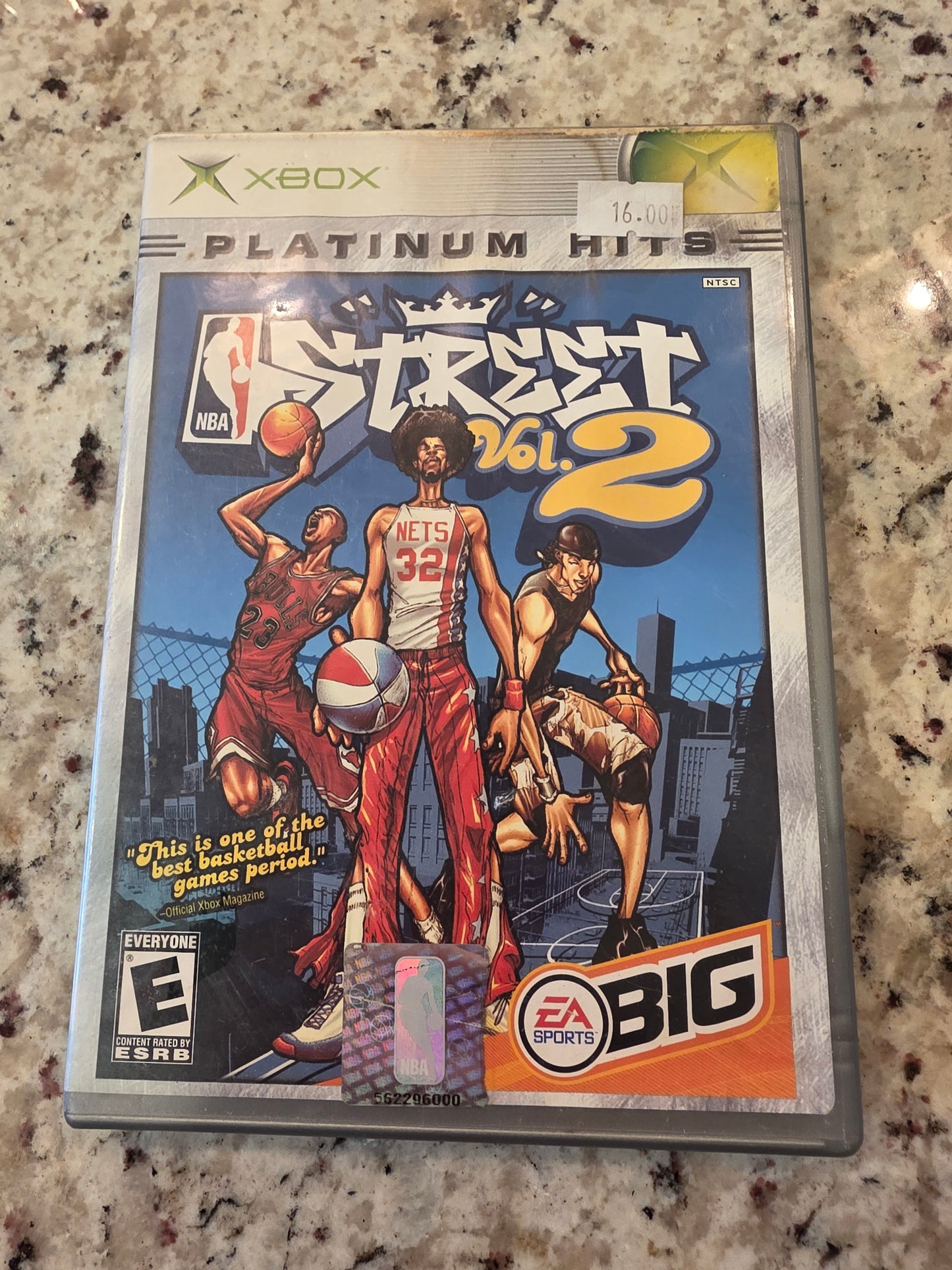 Nba street vol. 2 platinum hits xbox