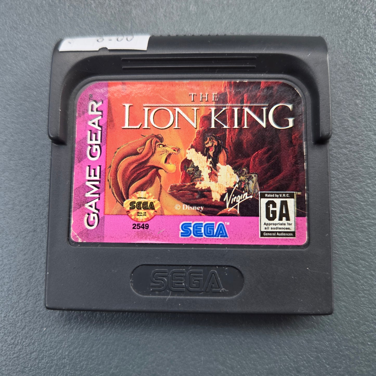 The Lion King Game Gear